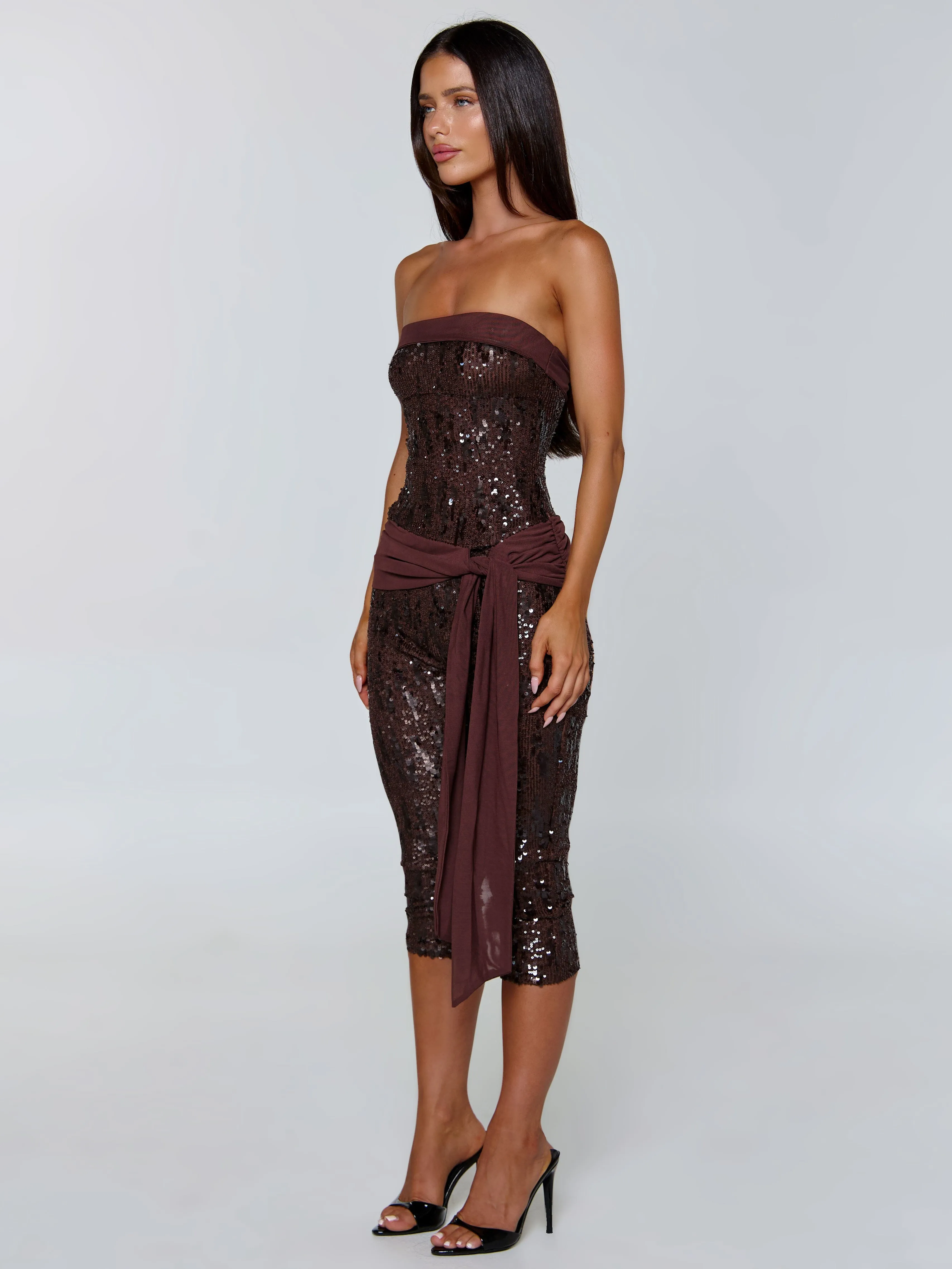 MARIELLA JUMPSUIT CHOCOLATE sold by Outcast Clothing product image thumbnail 2