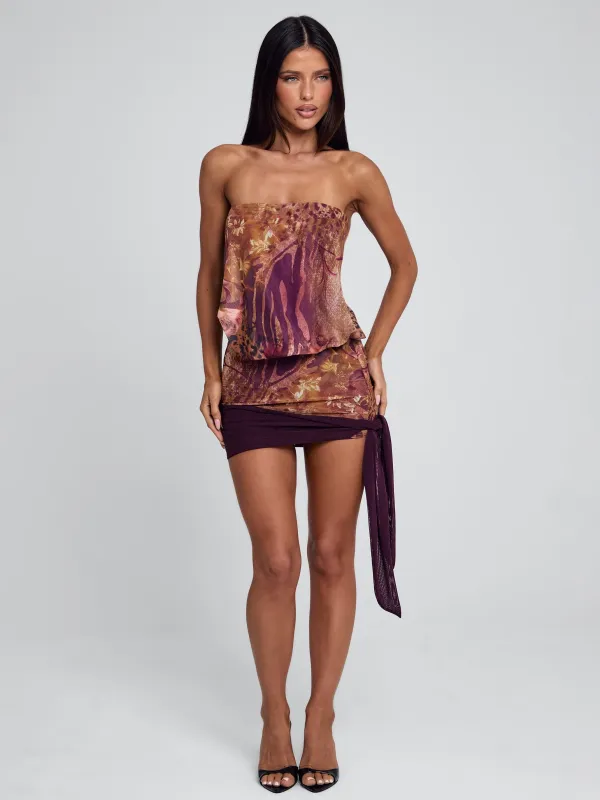 SURA MINI DRESS CELINE sold by Outcast Clothing