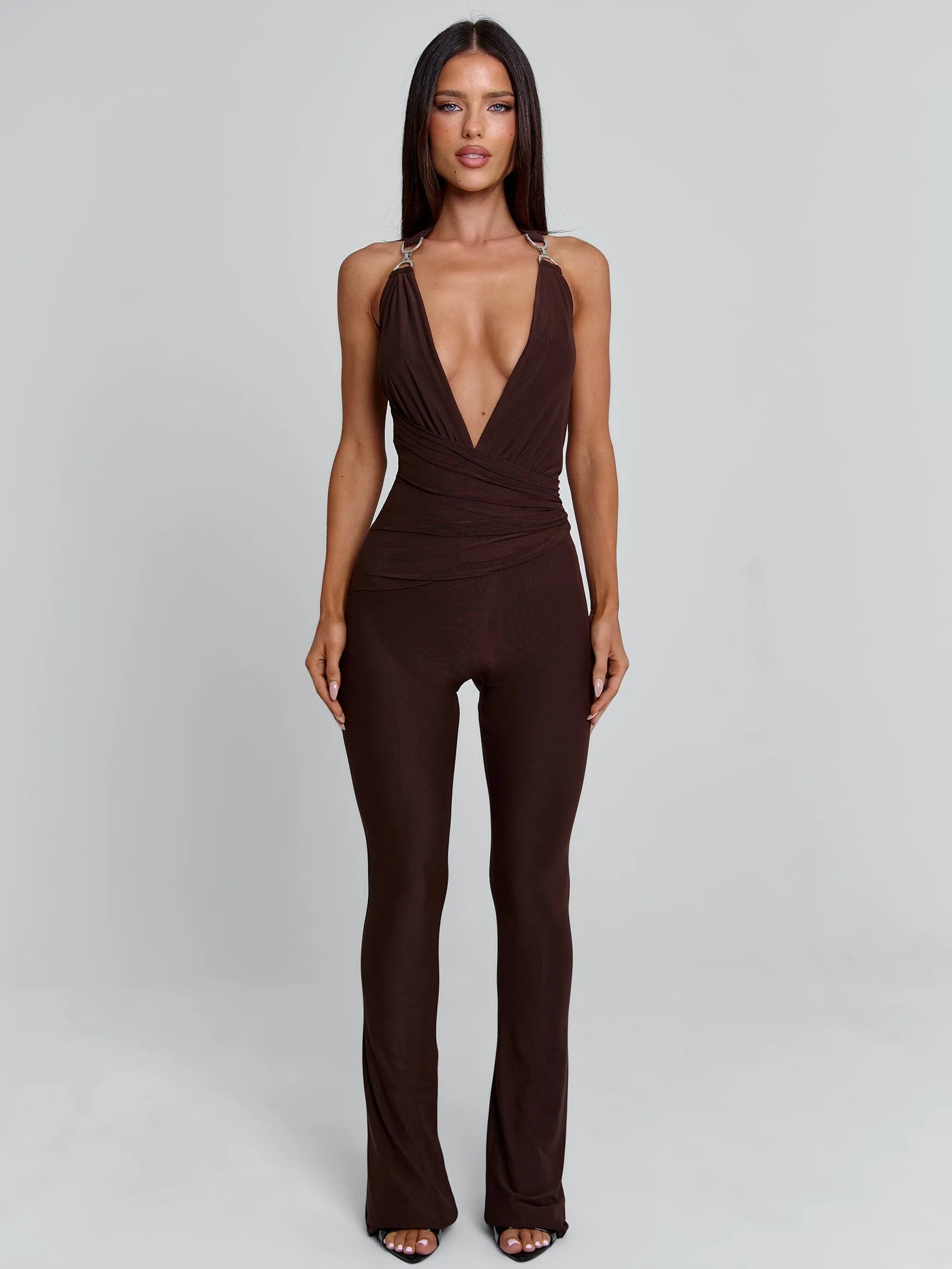 CARYS JUMPSUIT CHOCOLATE sold by Outcast Clothing product image thumbnail 3