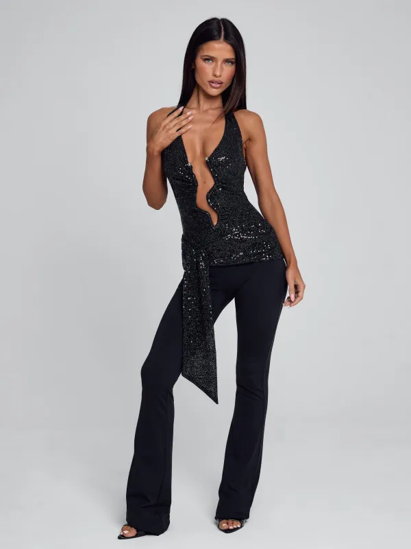 SONYAI JUMPSUIT BLACK sold by Outcast Clothing