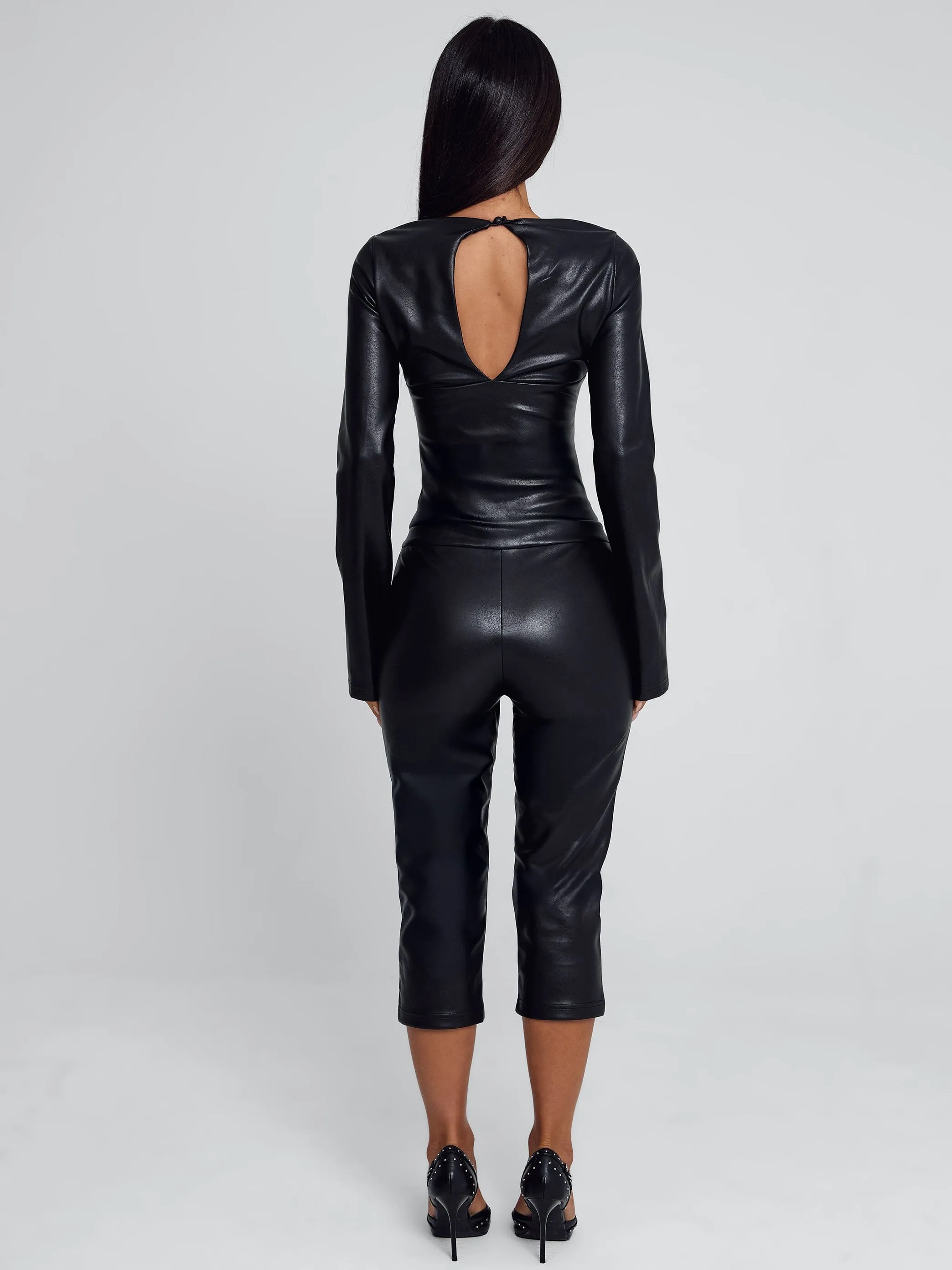 SIVANA CAPRI PANT BLACK sold by Outcast Clothing product image thumbnail 5