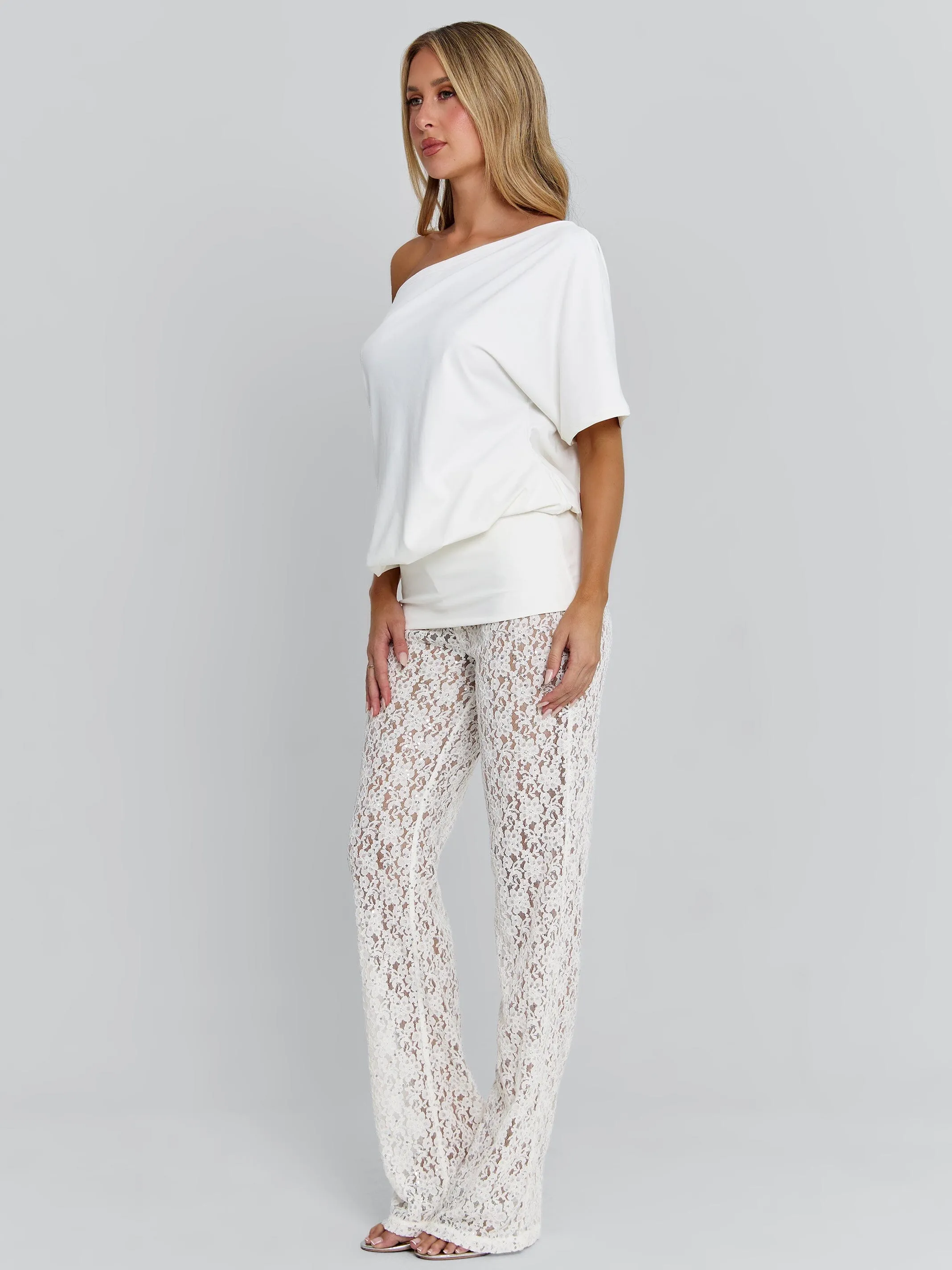 AVENELLE PANT WHITE sold by Outcast Clothing product image thumbnail 4