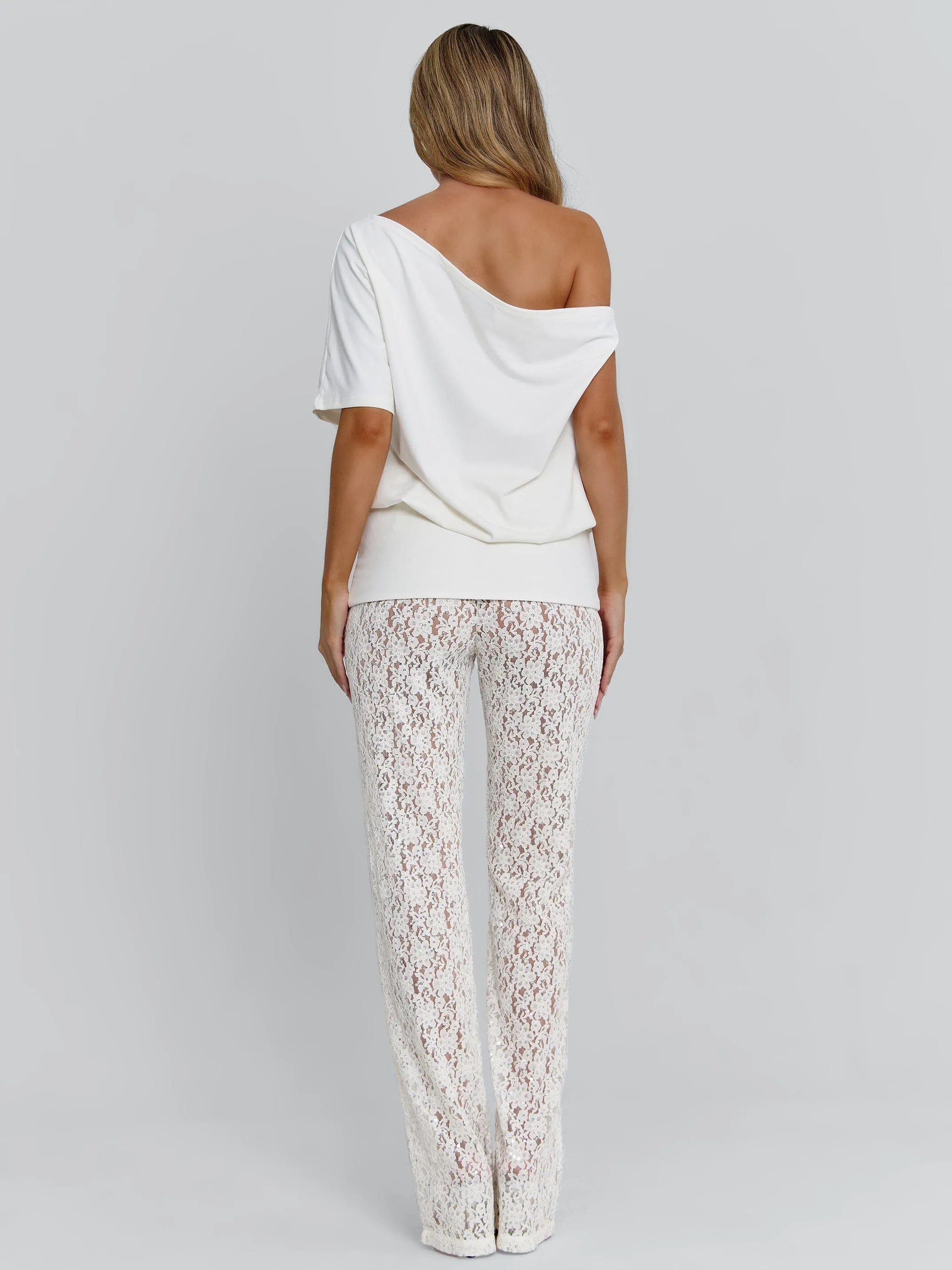 AVENELLE PANT WHITE sold by Outcast Clothing product image thumbnail 5