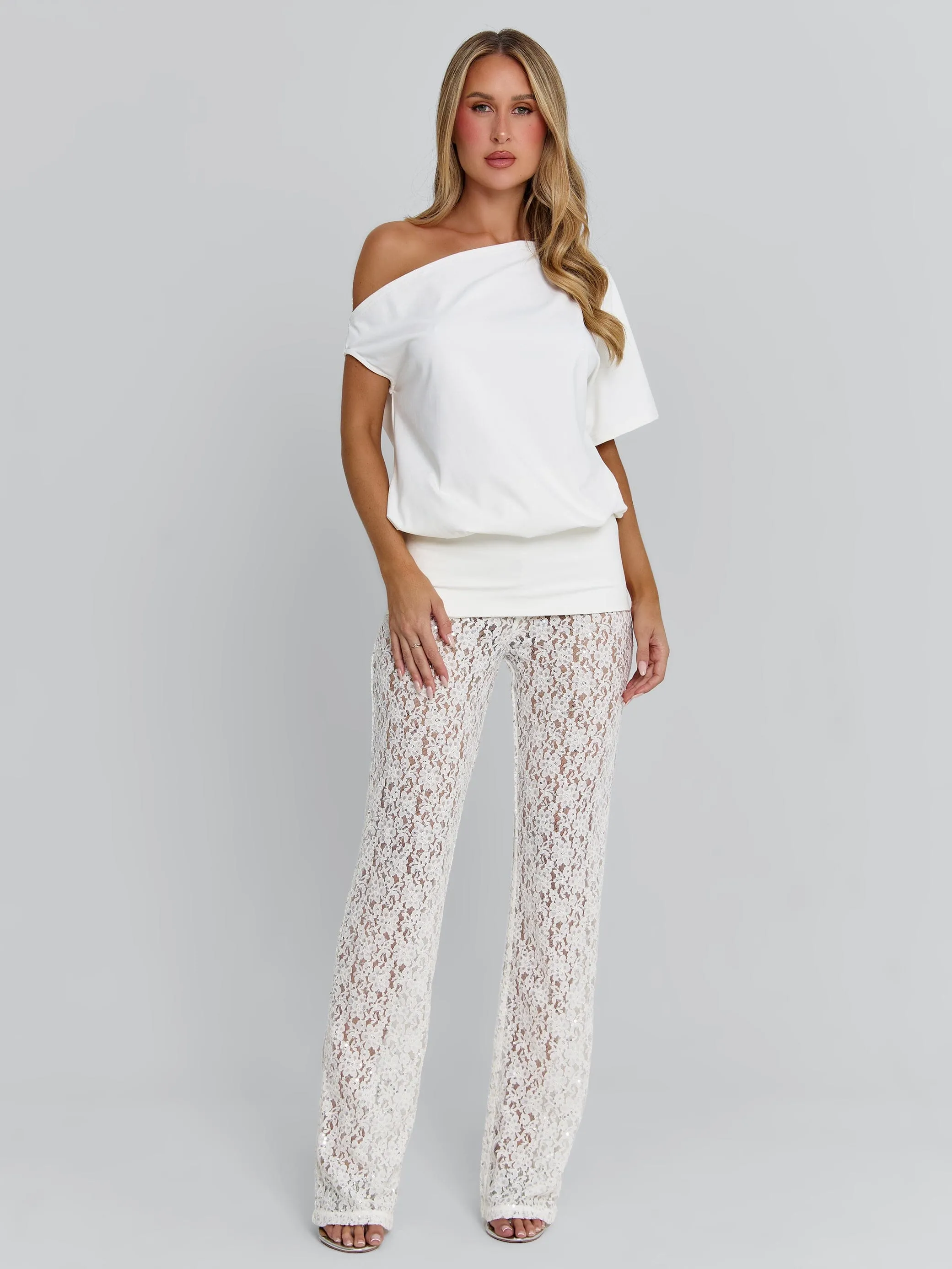 AVENELLE PANT WHITE sold by Outcast Clothing product image thumbnail 3