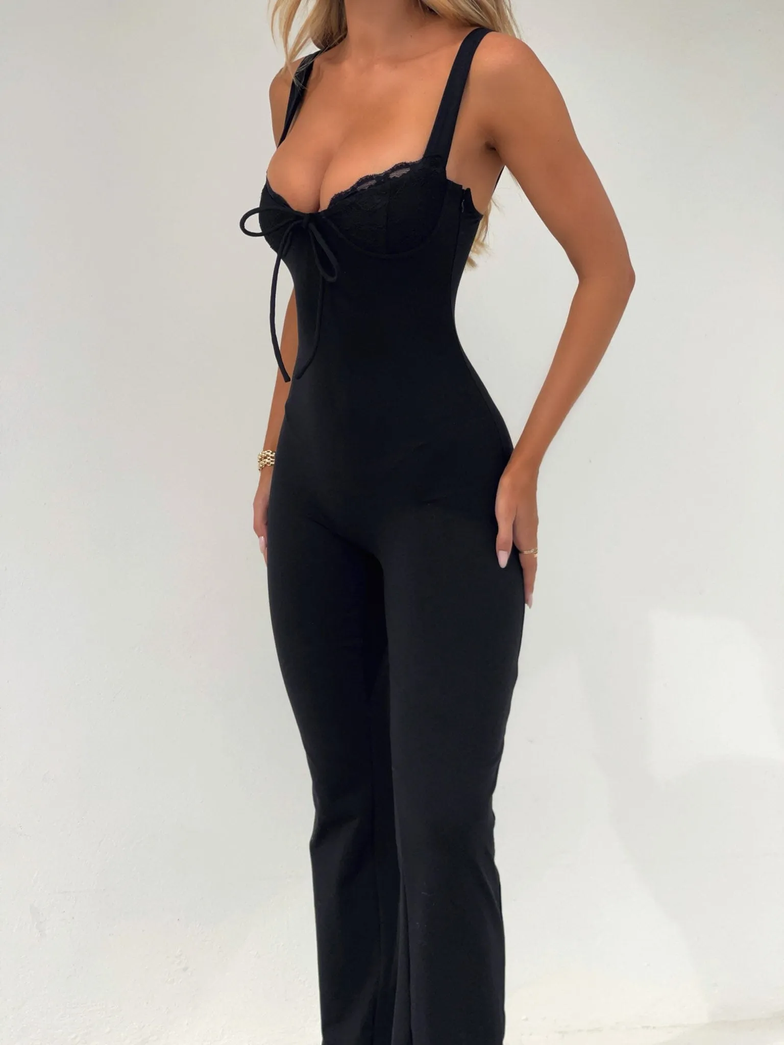 DIONNE JUMPSUIT BLACK sold by Outcast Clothing product image thumbnail 2