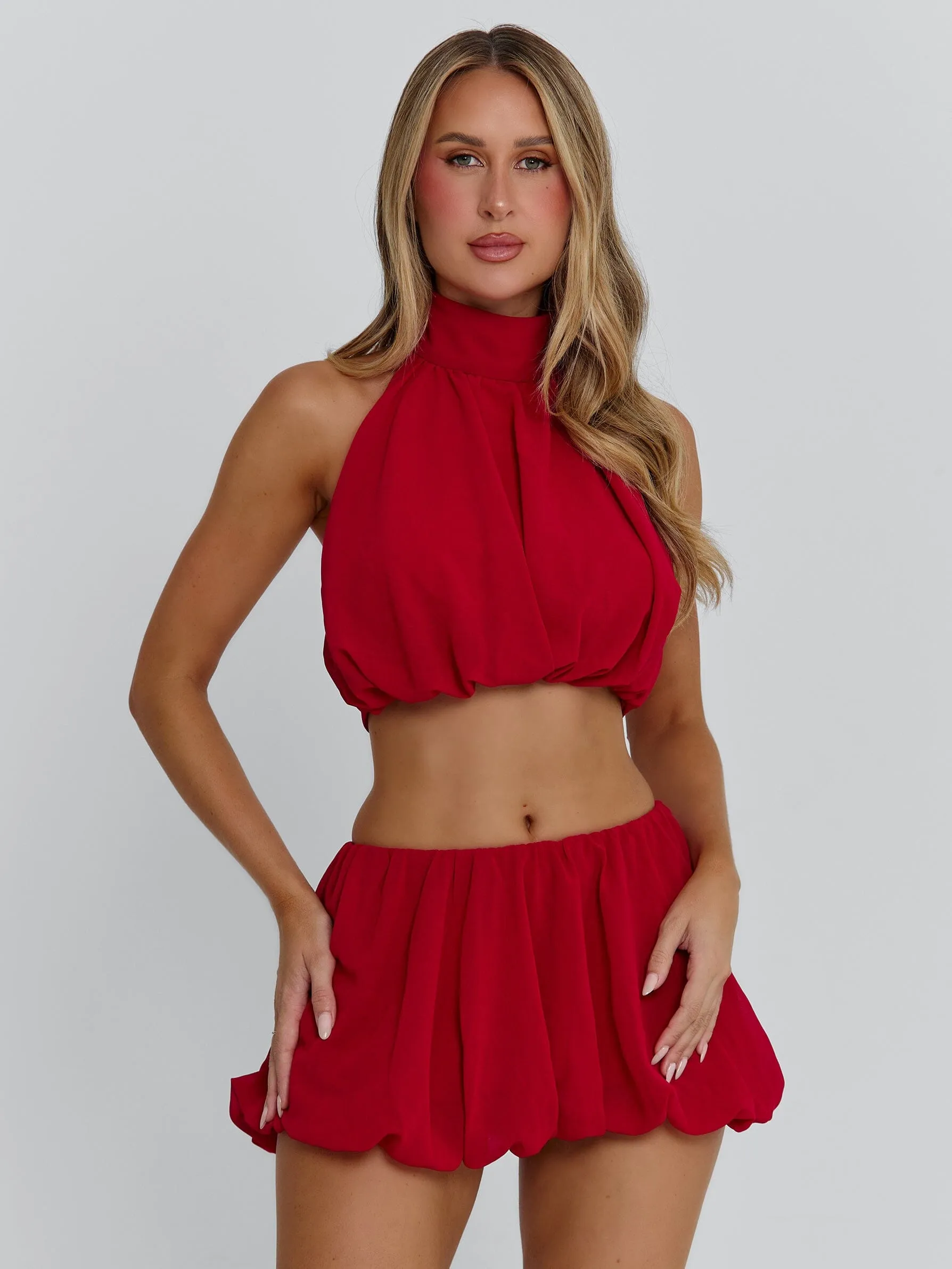 ANAHI MINI SKIRT RED sold by Outcast Clothing product image thumbnail 2