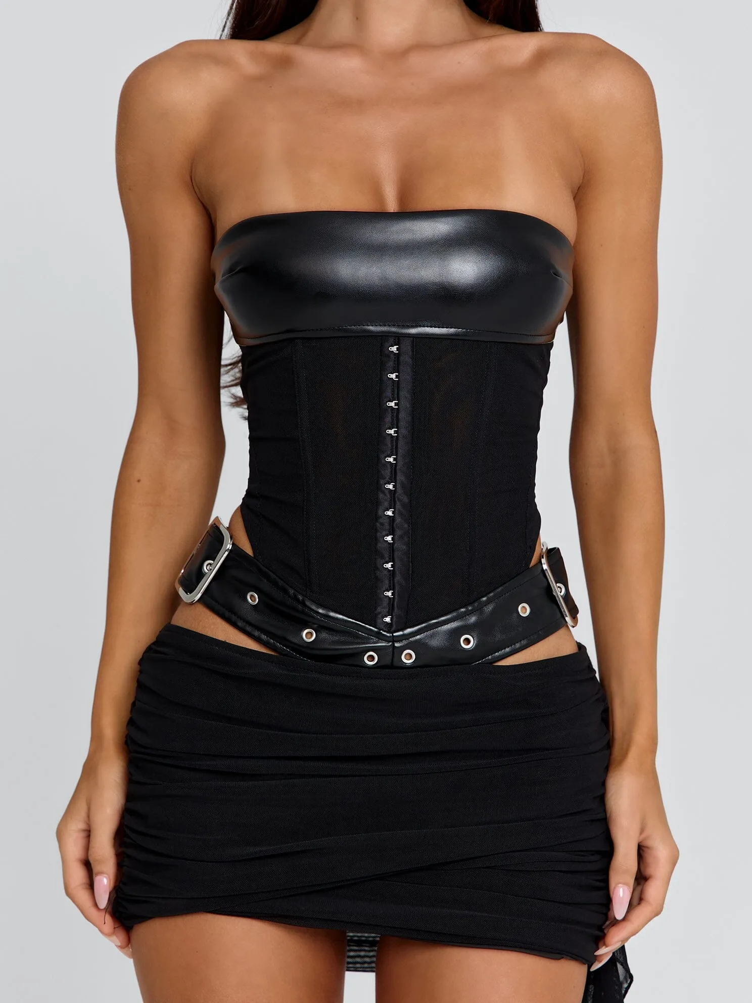 DESIREE MINI DRESS BLACK sold by Outcast Clothing product image thumbnail 3