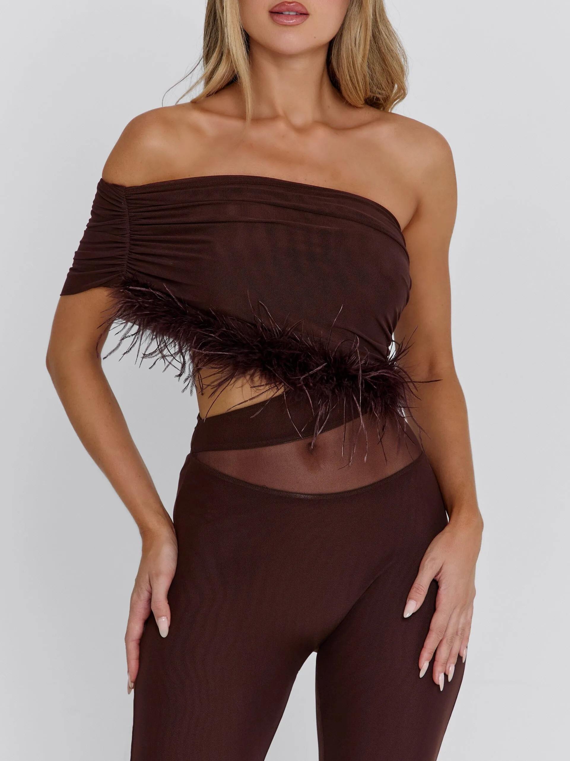 OMAY JUMPSUIT CHOCOLATE sold by Outcast Clothing product image thumbnail 3