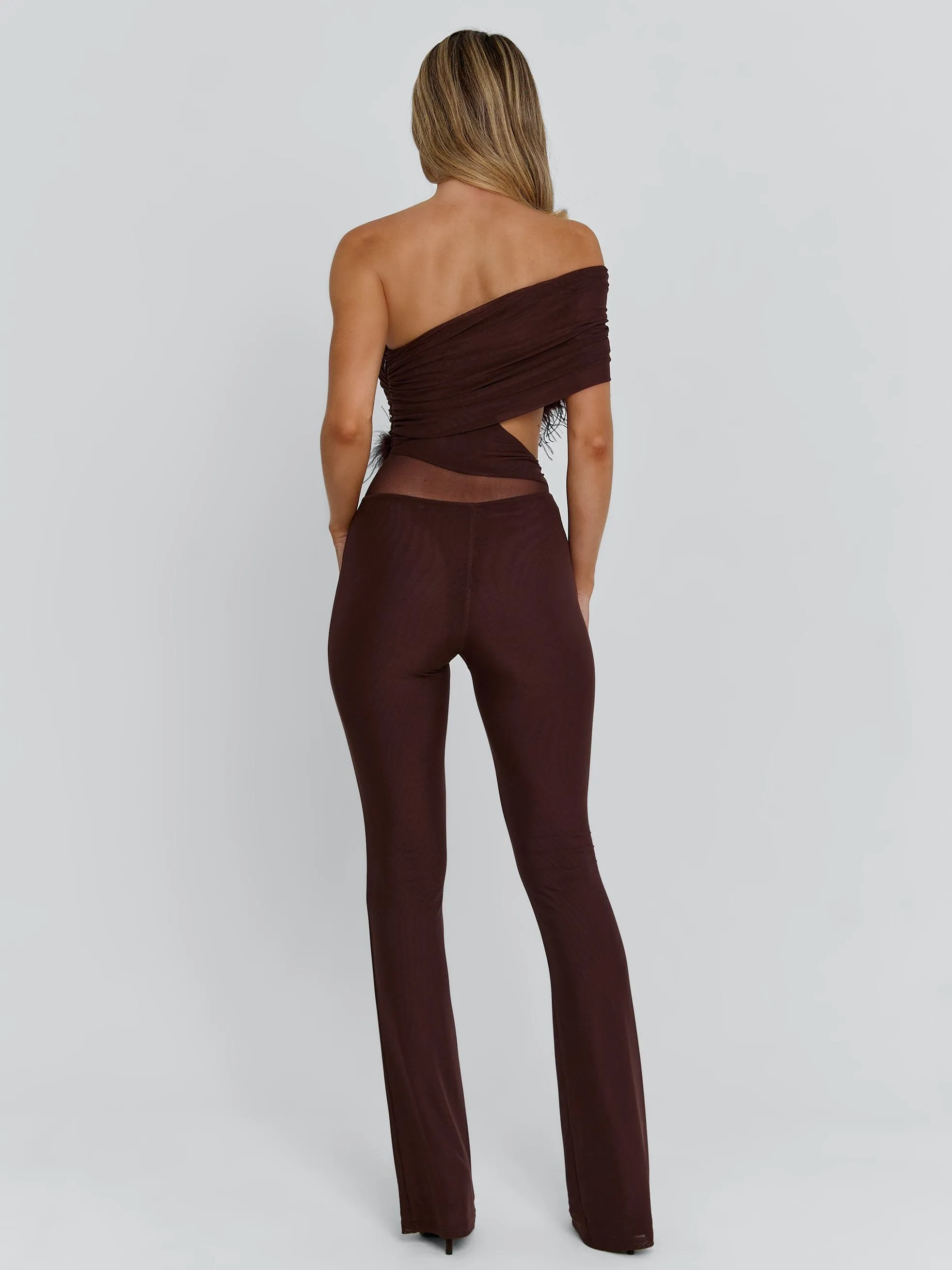 OMAY JUMPSUIT CHOCOLATE sold by Outcast Clothing product image thumbnail 4