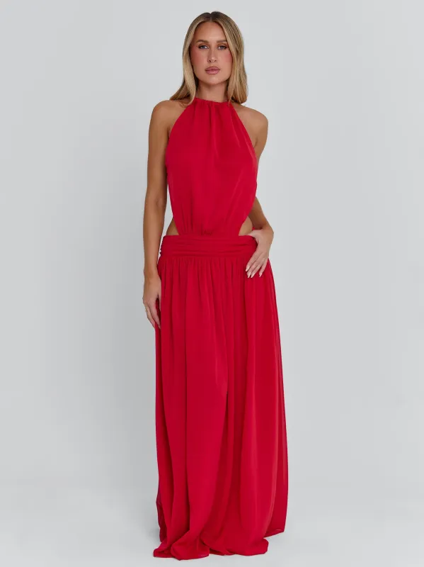 LORETTA MAXI DRESS RED sold by Outcast Clothing