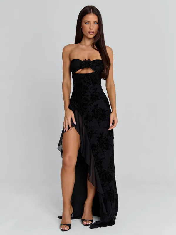 JULIAN MAXI DRESS BLACK sold by Outcast Clothing