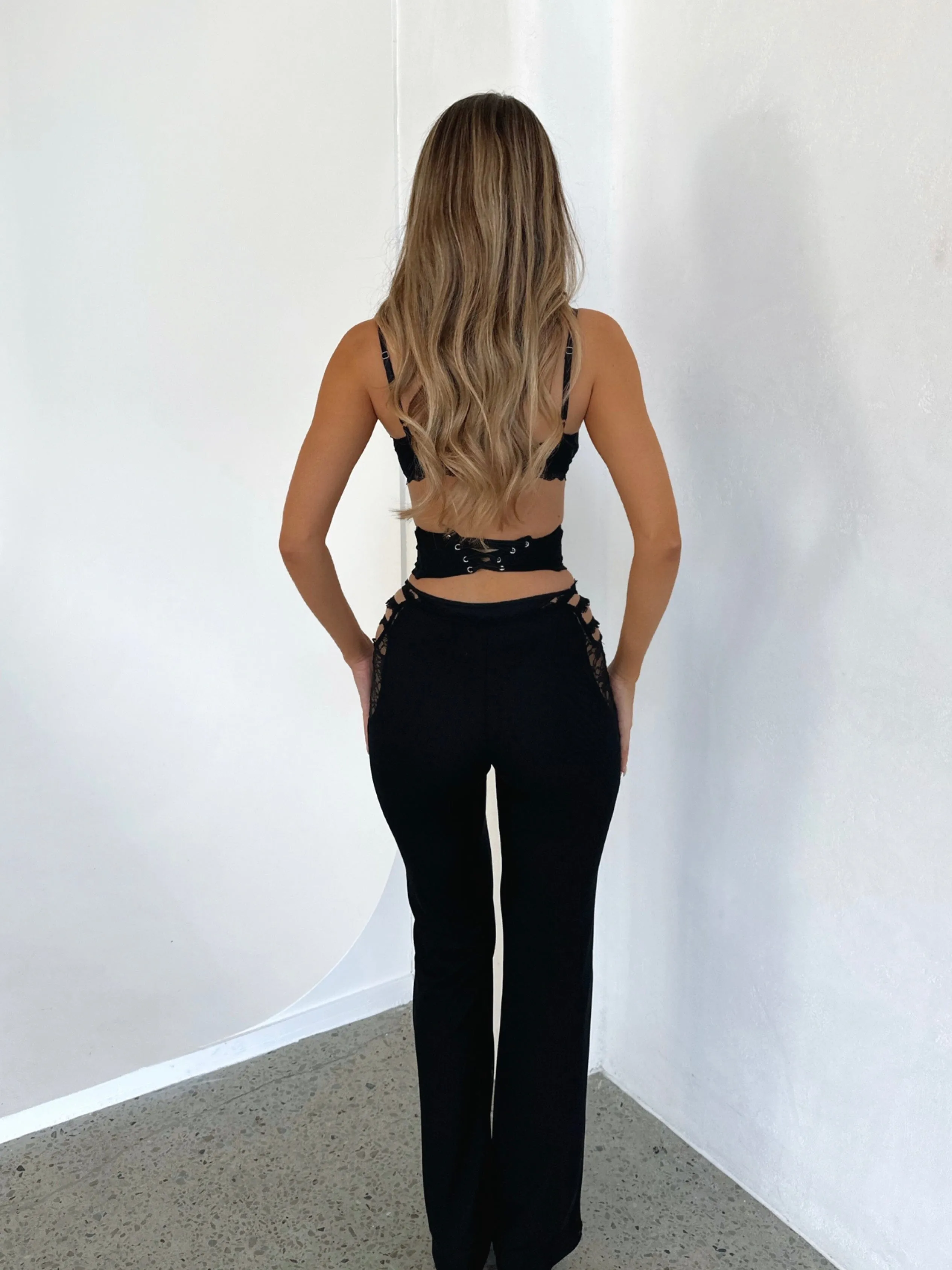 HEATHER TOP BLACK sold by Outcast Clothing product image thumbnail 4