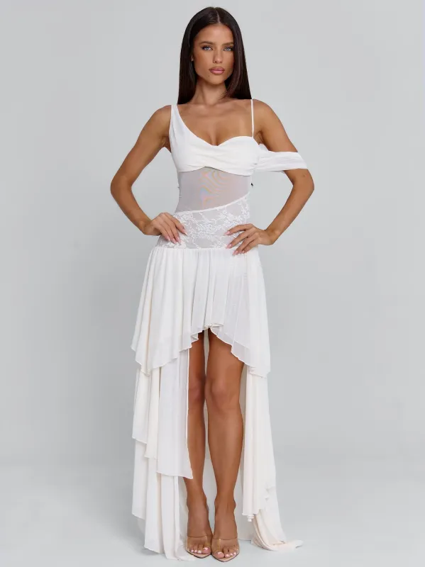 SINORA MAXI DRESS IVORY sold by Outcast Clothing