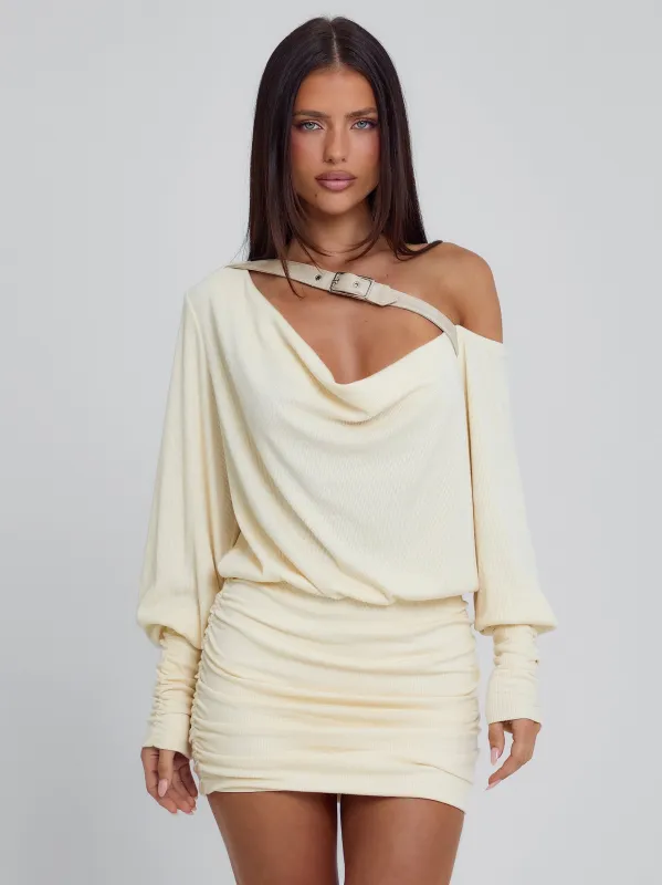 AZARI MINI DRESS CREAM sold by Outcast Clothing