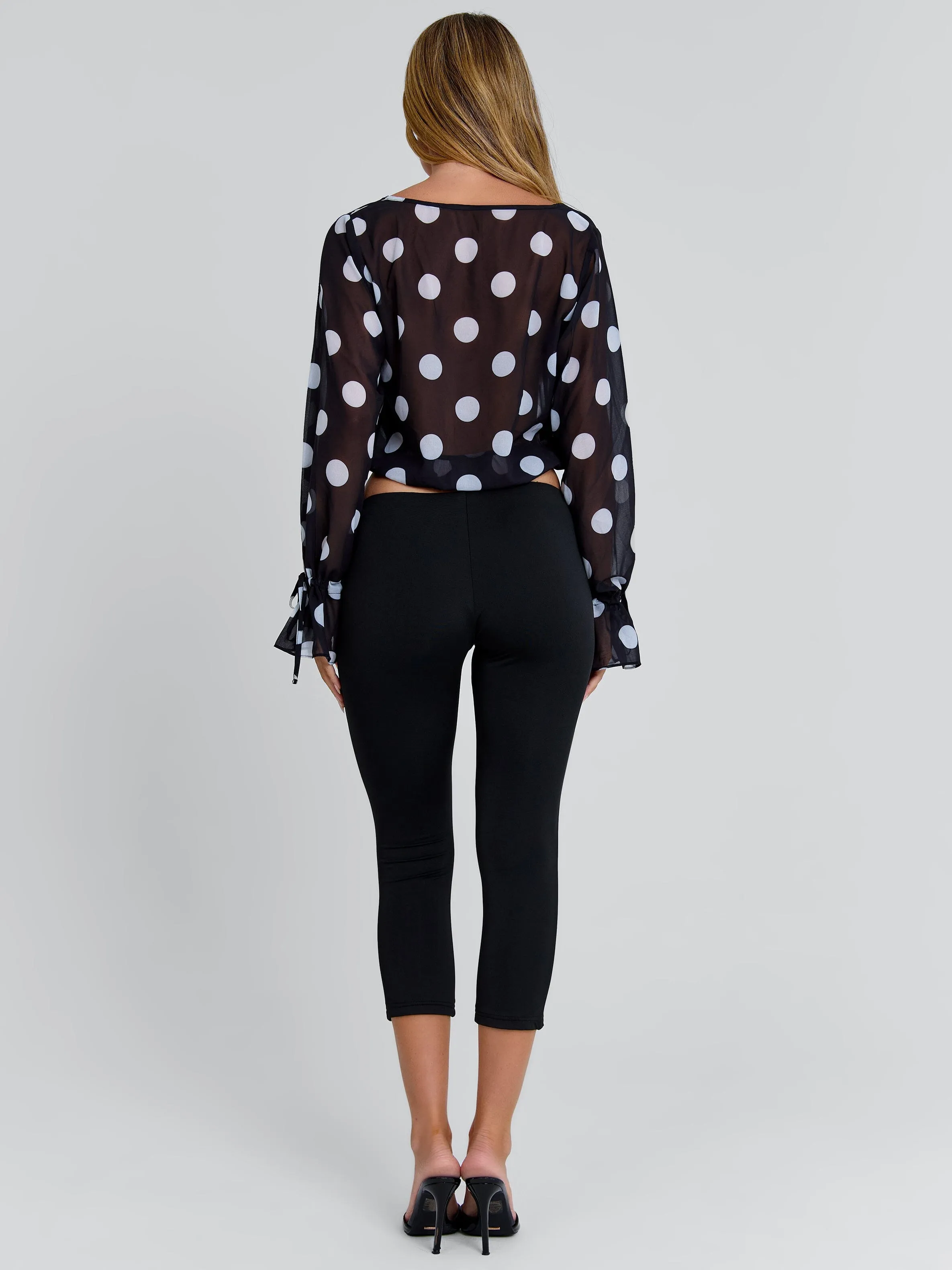 LUMAE CAPRI PANTS BLACK sold by Outcast Clothing product image thumbnail 4