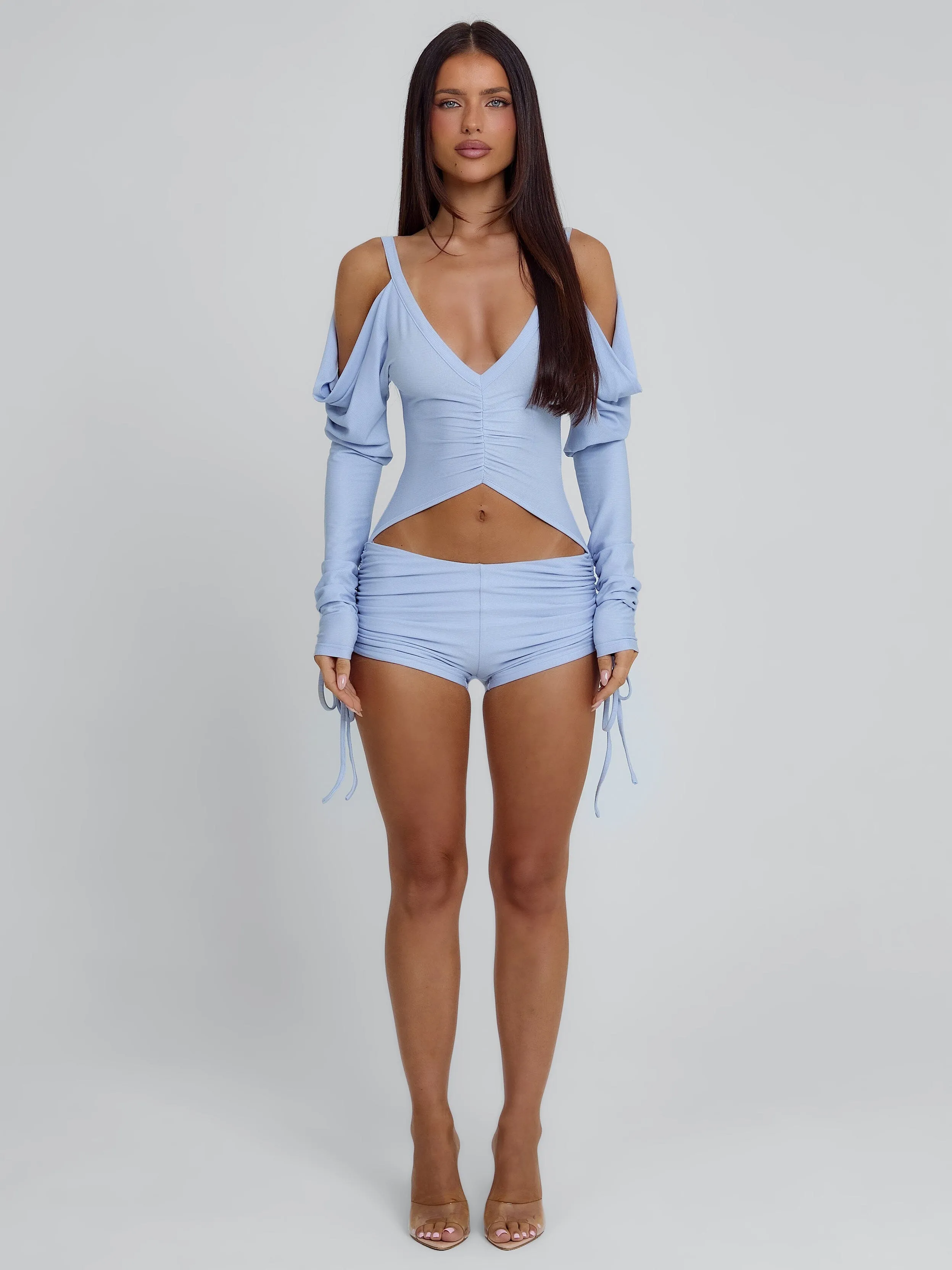 ELANI PLAYSUIT BLUE sold by Outcast Clothing product image thumbnail 5