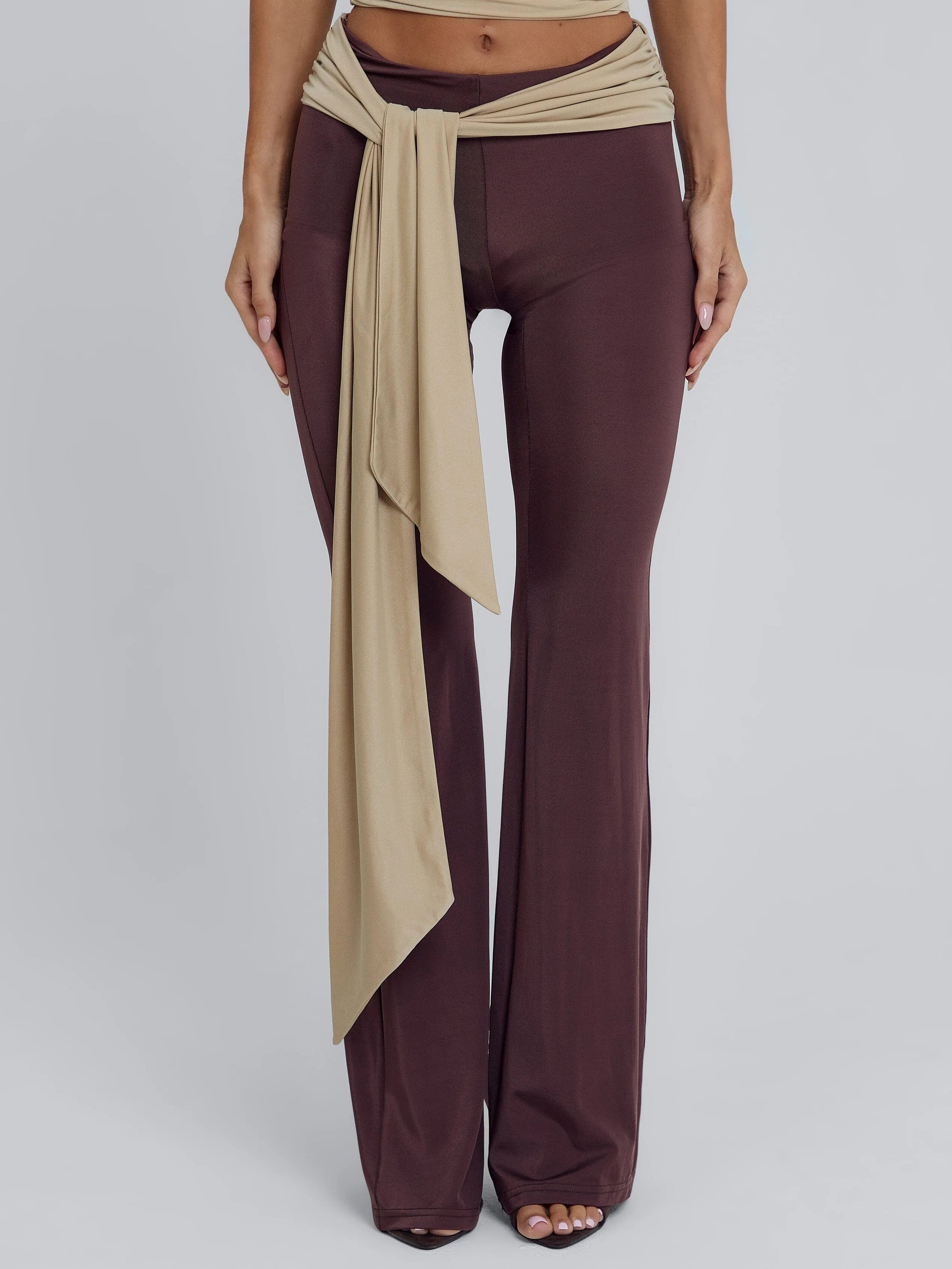 MINNA PANT BROWN TAN sold by Outcast Clothing product image thumbnail 3