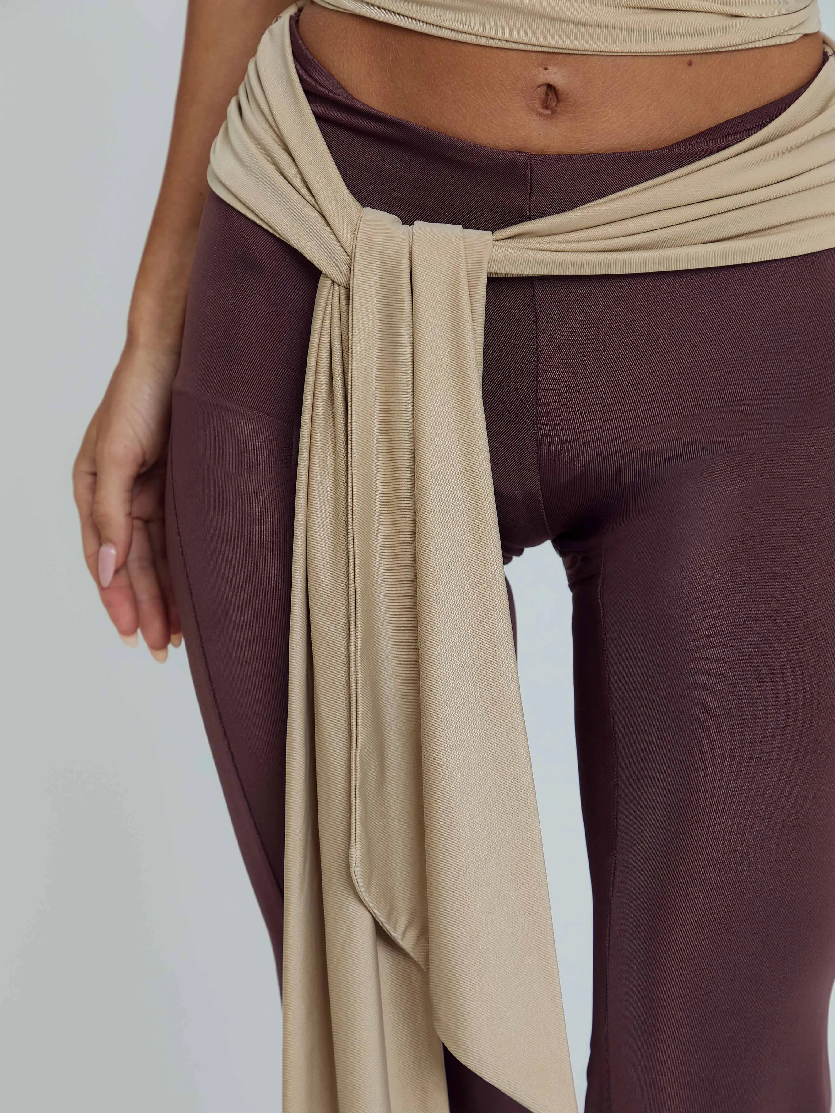 MINNA PANT BROWN TAN sold by Outcast Clothing product image thumbnail 5