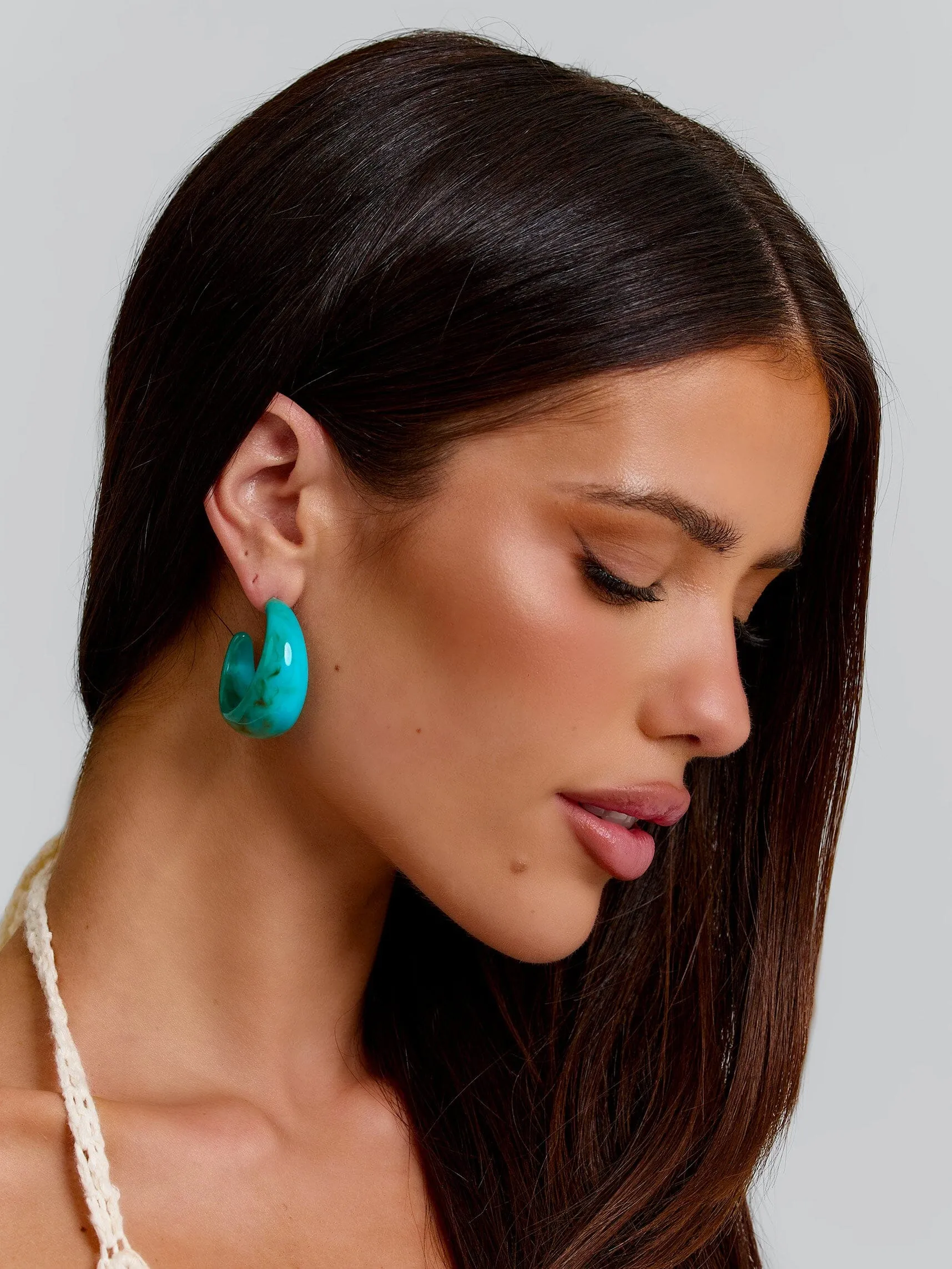 NEVE EARRINGS TURQUOISE sold by Outcast Clothing product image thumbnail 2