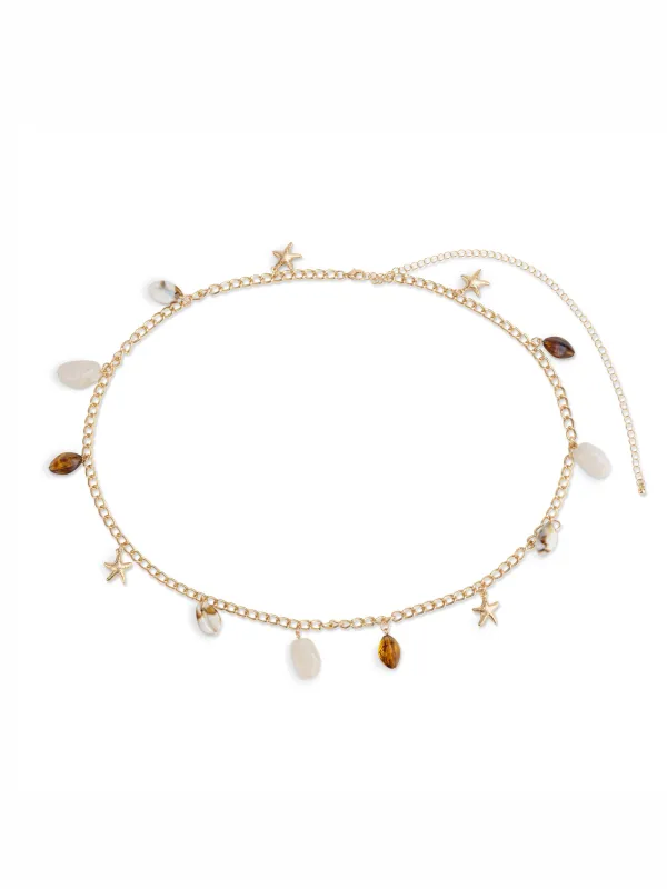EZRA BELLYCHAIN GOLD made by Outcast Clothing