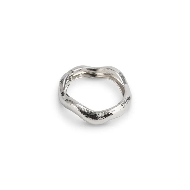 CORA BANGLE SILVER made by Outcast Clothing
