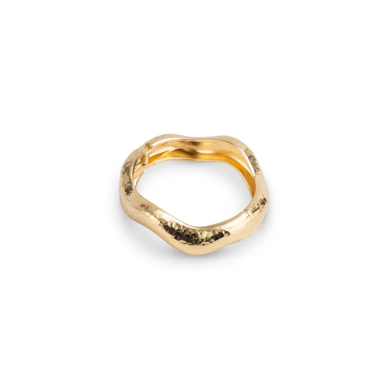 CORA BANGLE GOLD made by Outcast Clothing