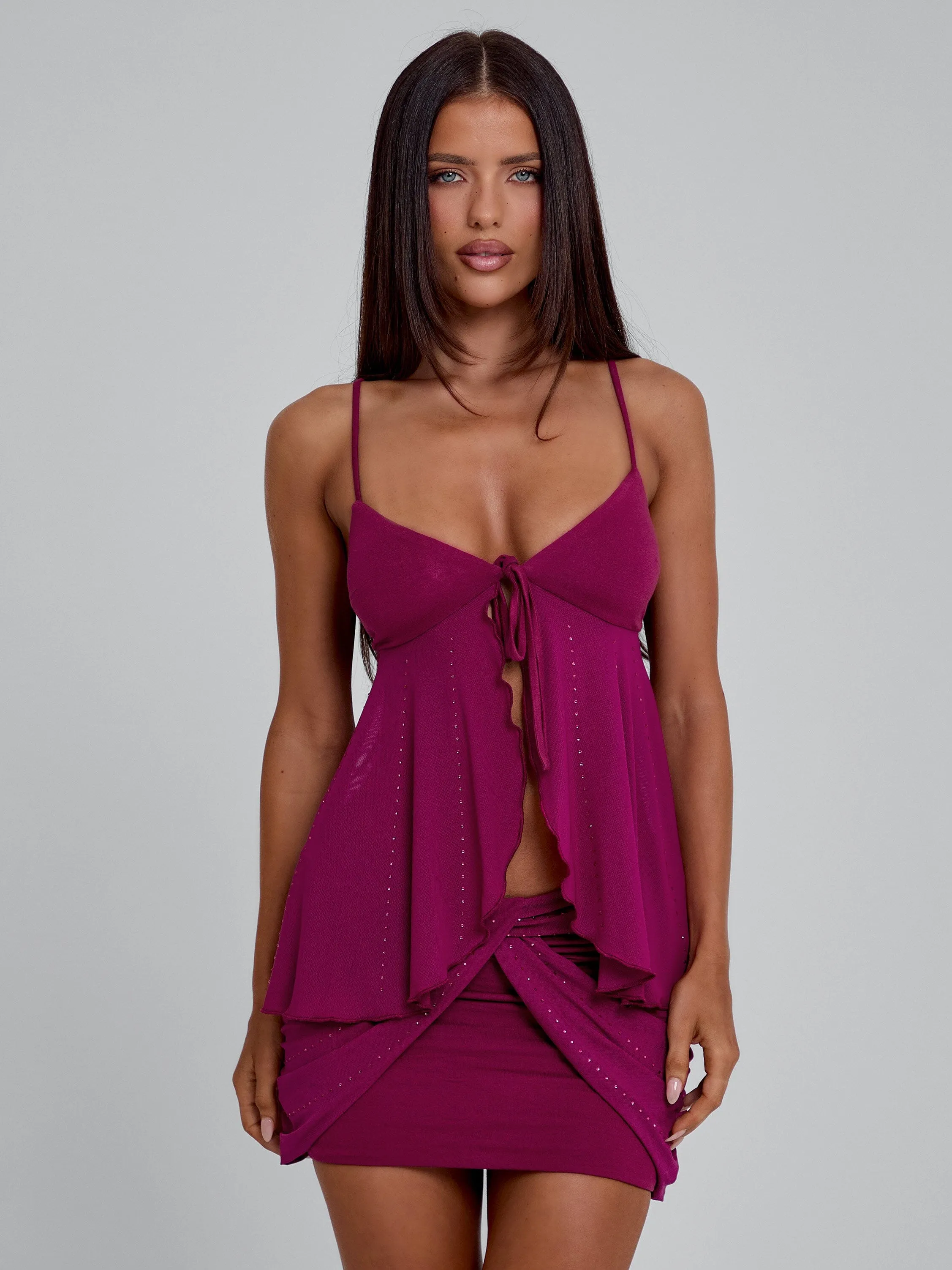 GEORGINA TOP PLUM sold by Outcast Clothing product image thumbnail 5
