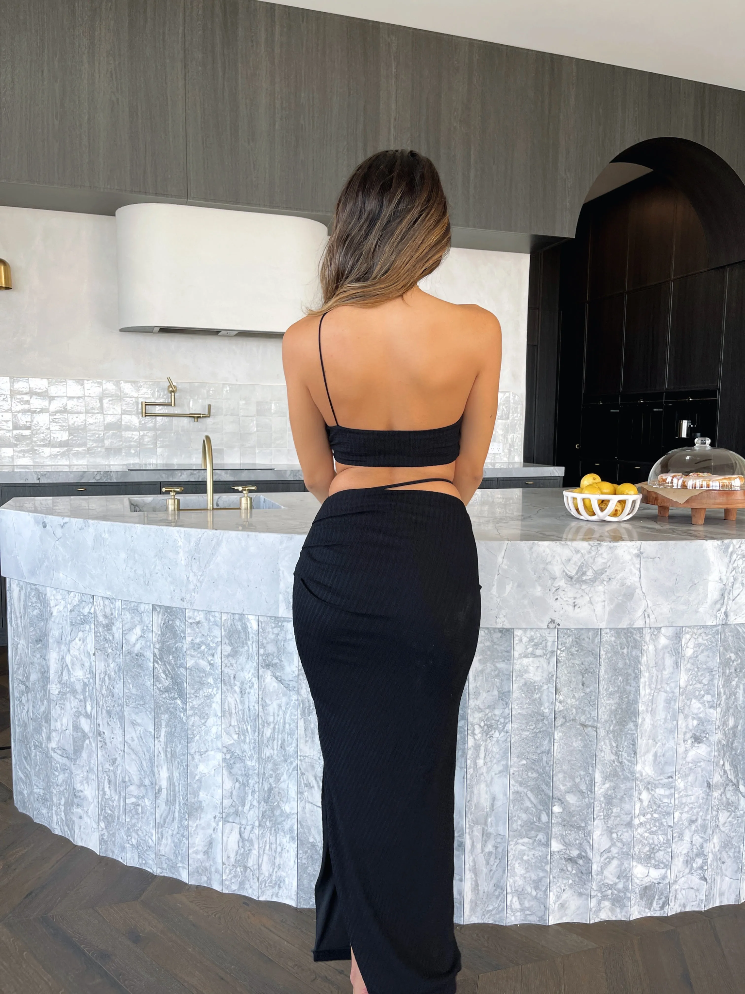 ULUWATU MAXI SKIRT BLACK sold by Outcast Clothing product image thumbnail 3