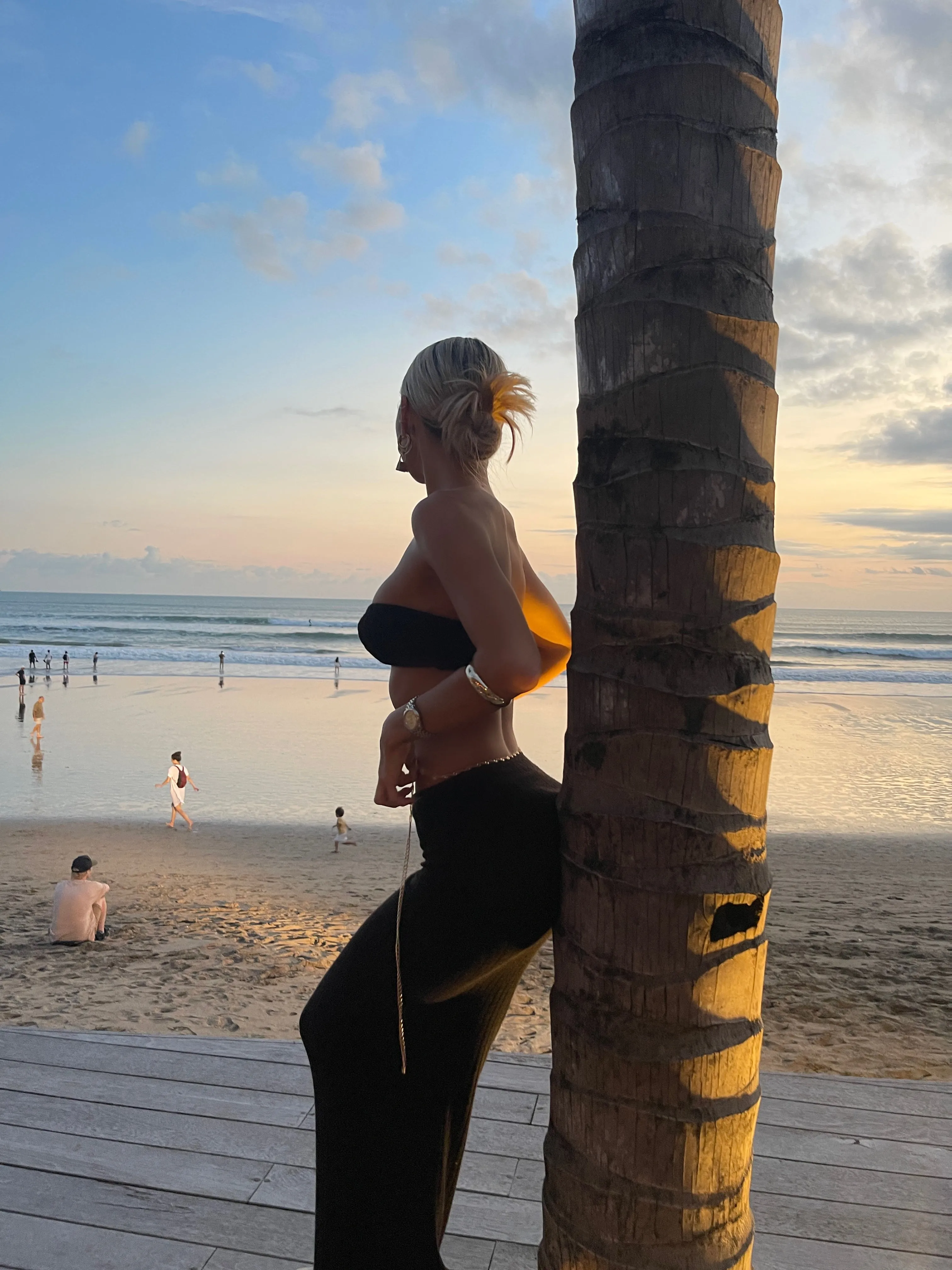 TULUM CROP TOP BLACK sold by Outcast Clothing product image thumbnail 2