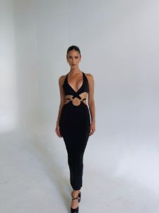 STELLA MAXI DRESS BLACK - OUTCAST EXCLUSIVES sold by Outcast Clothing