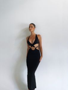 STELLA MAXI DRESS BLACK - OUTCAST EXCLUSIVES sold by Outcast Clothing
