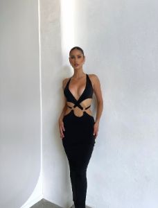 STELLA MAXI DRESS BLACK - OUTCAST EXCLUSIVES sold by Outcast Clothing