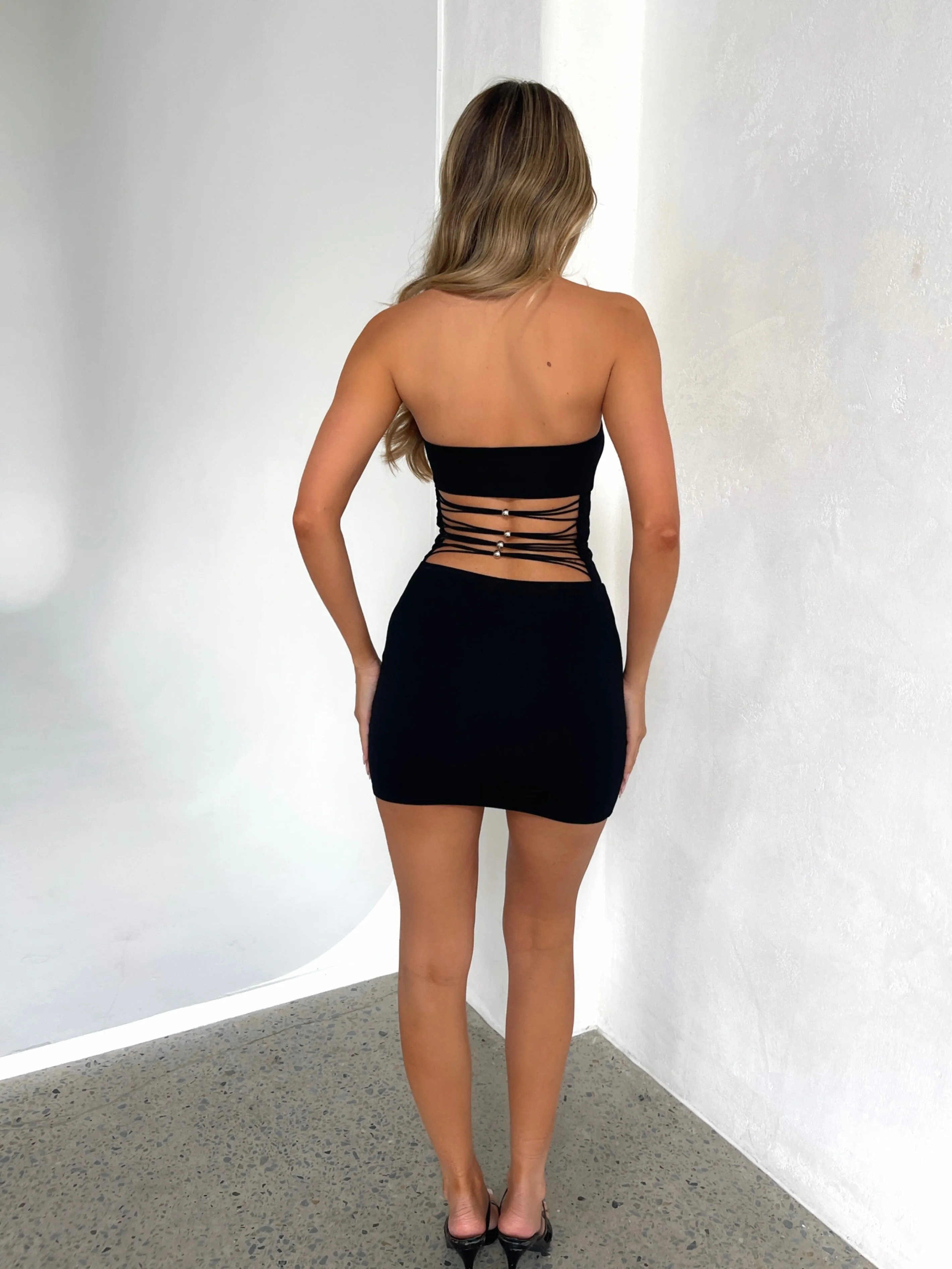 CARTER MINI DRESS BLACK sold by Outcast Clothing product image thumbnail 3