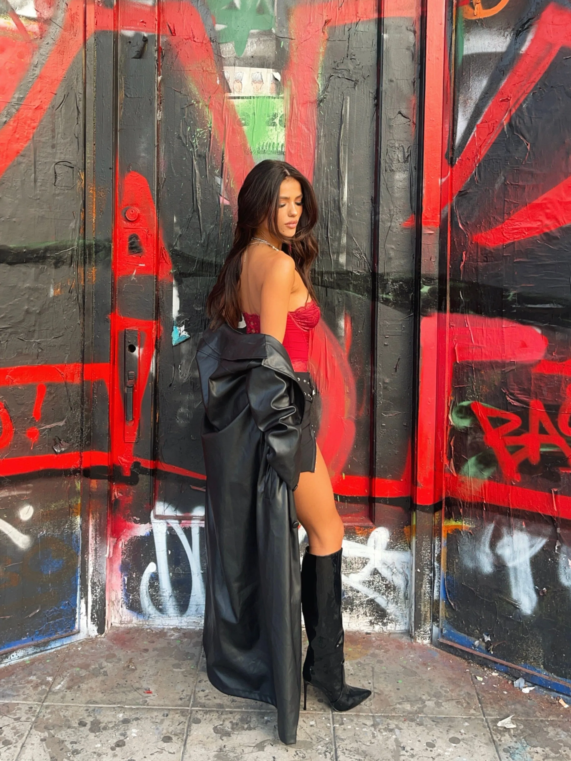 LENA PU TRENCH COAT sold by Outcast Clothing product image thumbnail 2