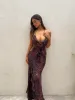 DANIELLA MAXI DRESS MAUVE LEOPARDO sold by Outcast Clothing
