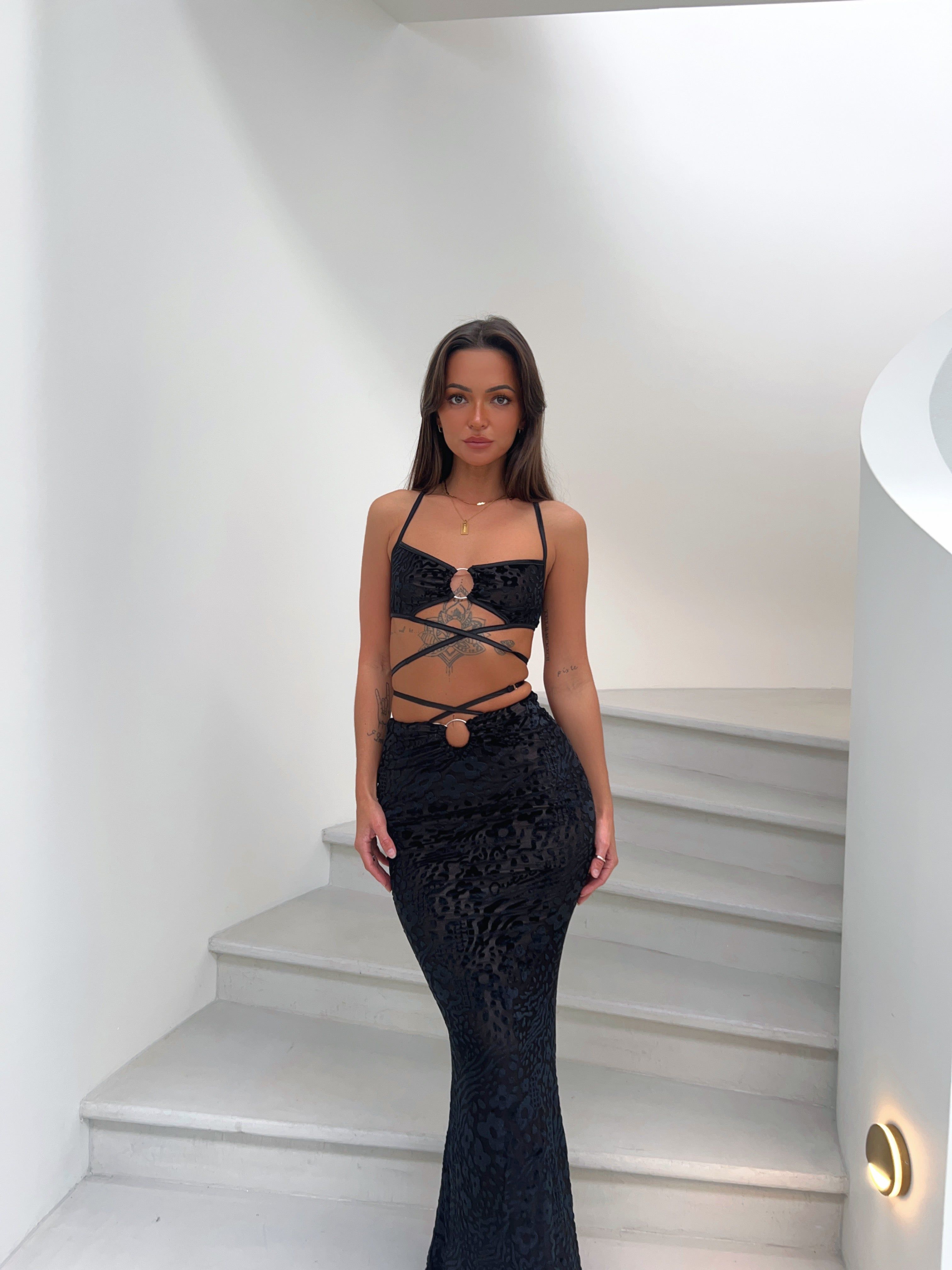 SWEENEY MAXI SKIRT FLORAL - OUTCAST EXCLUSIVES sold by Outcast Clothing product image thumbnail 2