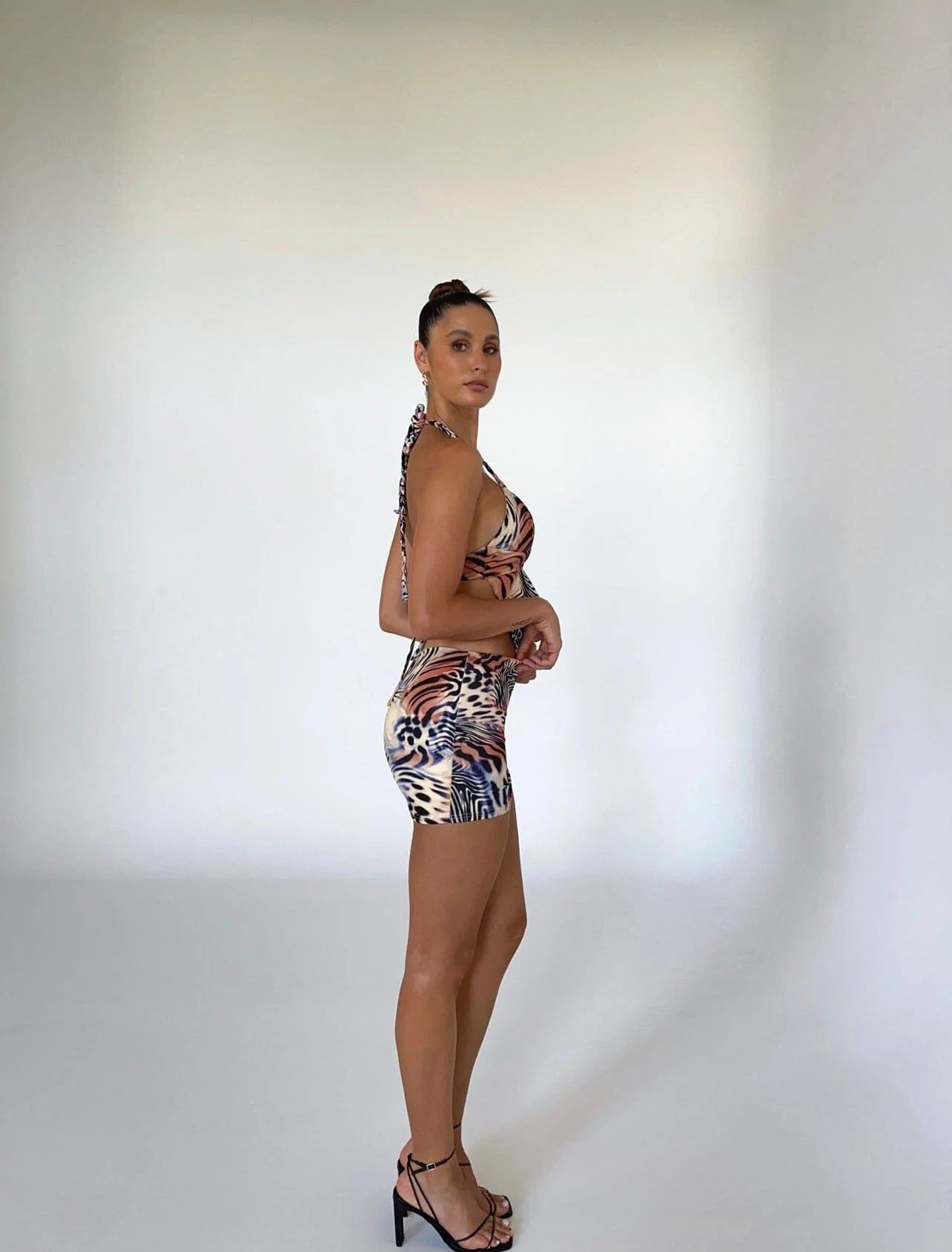 LEONI MINI SKIRT ANIMAL PRINT - OUTCAST EXCLUSIVES sold by Outcast Clothing product image thumbnail 3