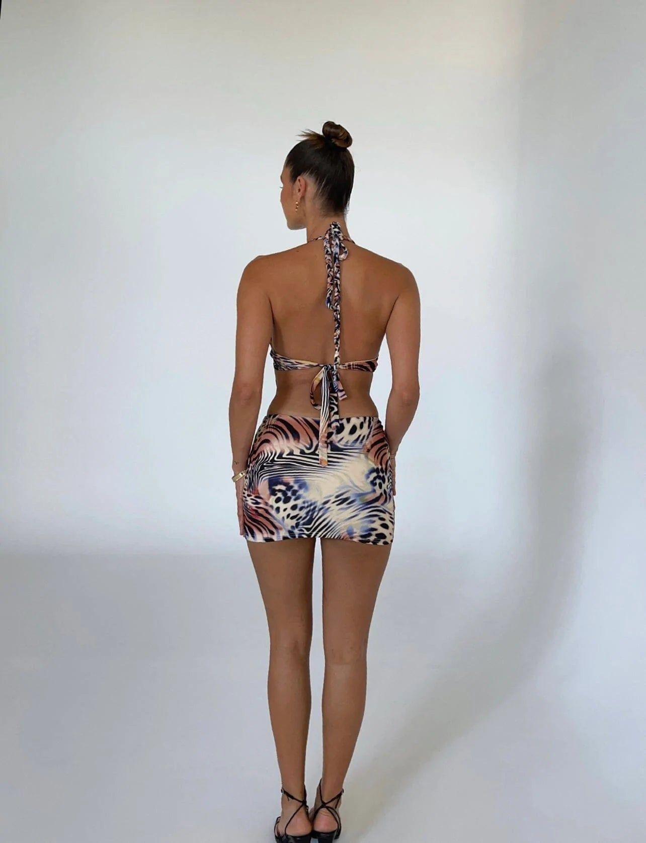 LEONI MINI SKIRT ANIMAL PRINT - OUTCAST EXCLUSIVES sold by Outcast Clothing product image thumbnail 2