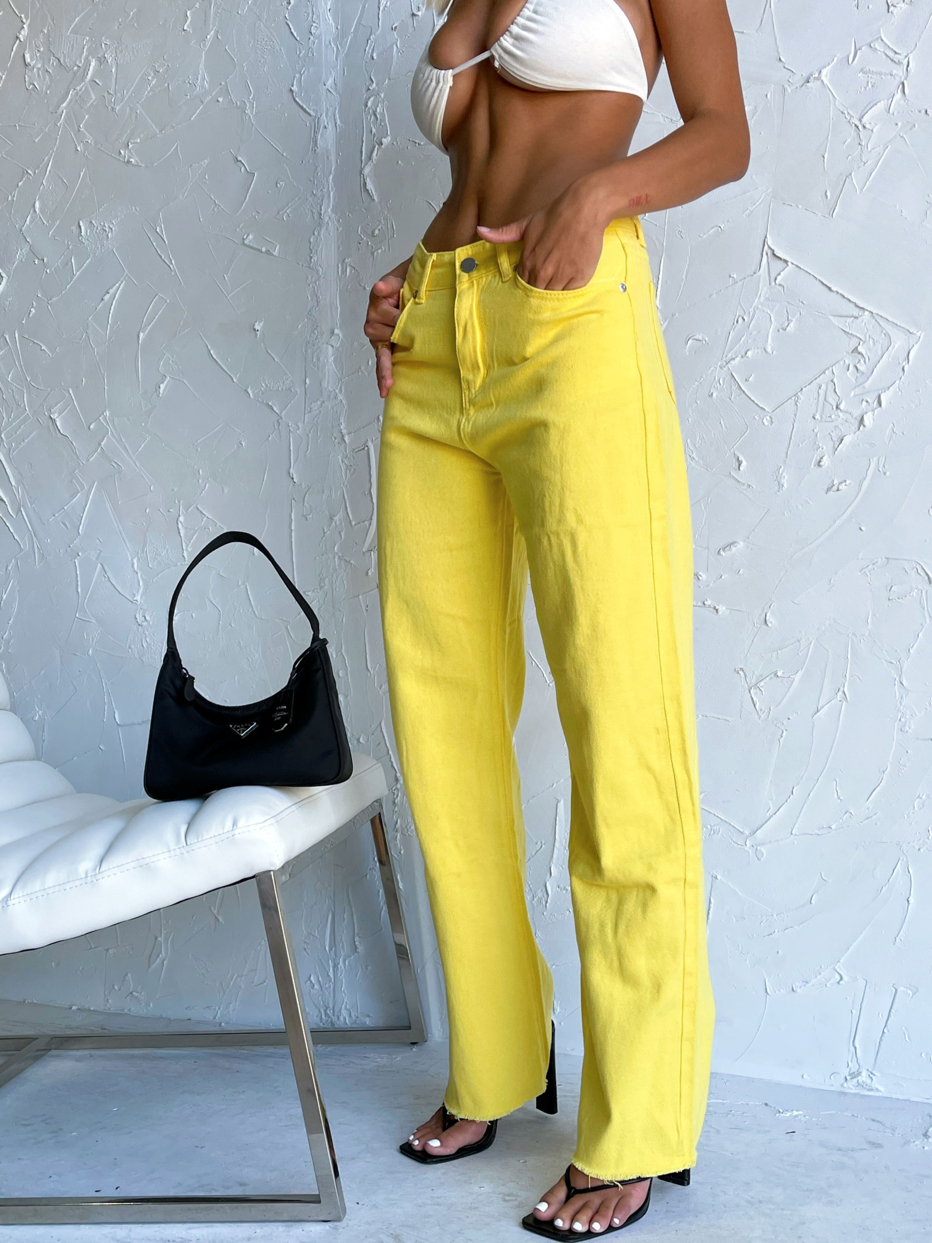 SPIN THE BOTTLE JEANS YELLOW sold by Outcast Clothing product image thumbnail 5