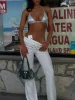 ELIA TRACKPANTS WHITE sold by Outcast Clothing