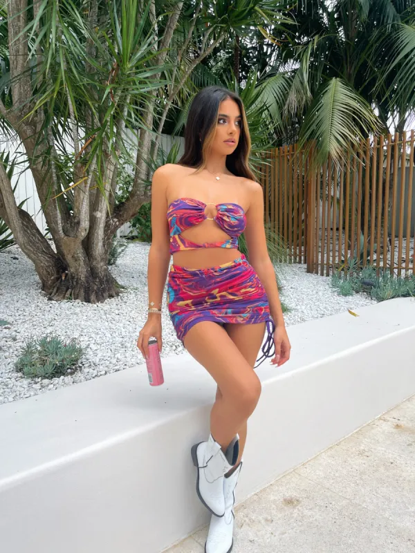 SAMMIE MINI SKIRT - OUTCAST EXCLUSIVES sold by Outcast Clothing