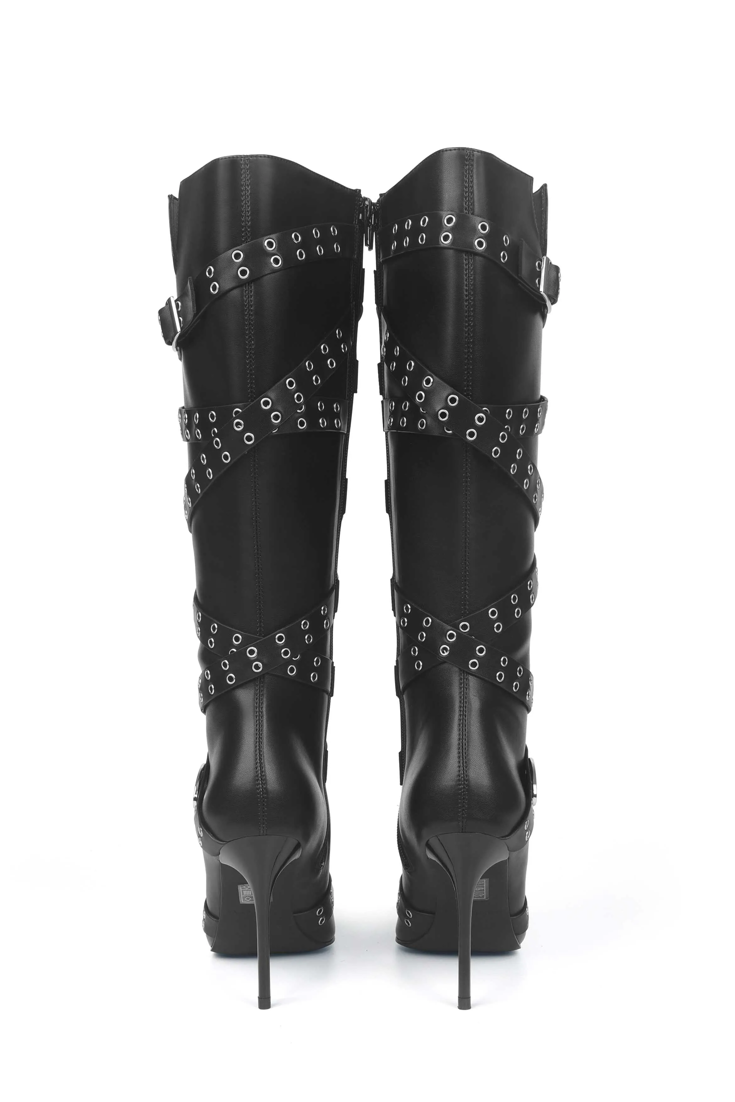 ZANETA PU BOOTS BLACK sold by Outcast Clothing product image thumbnail 5