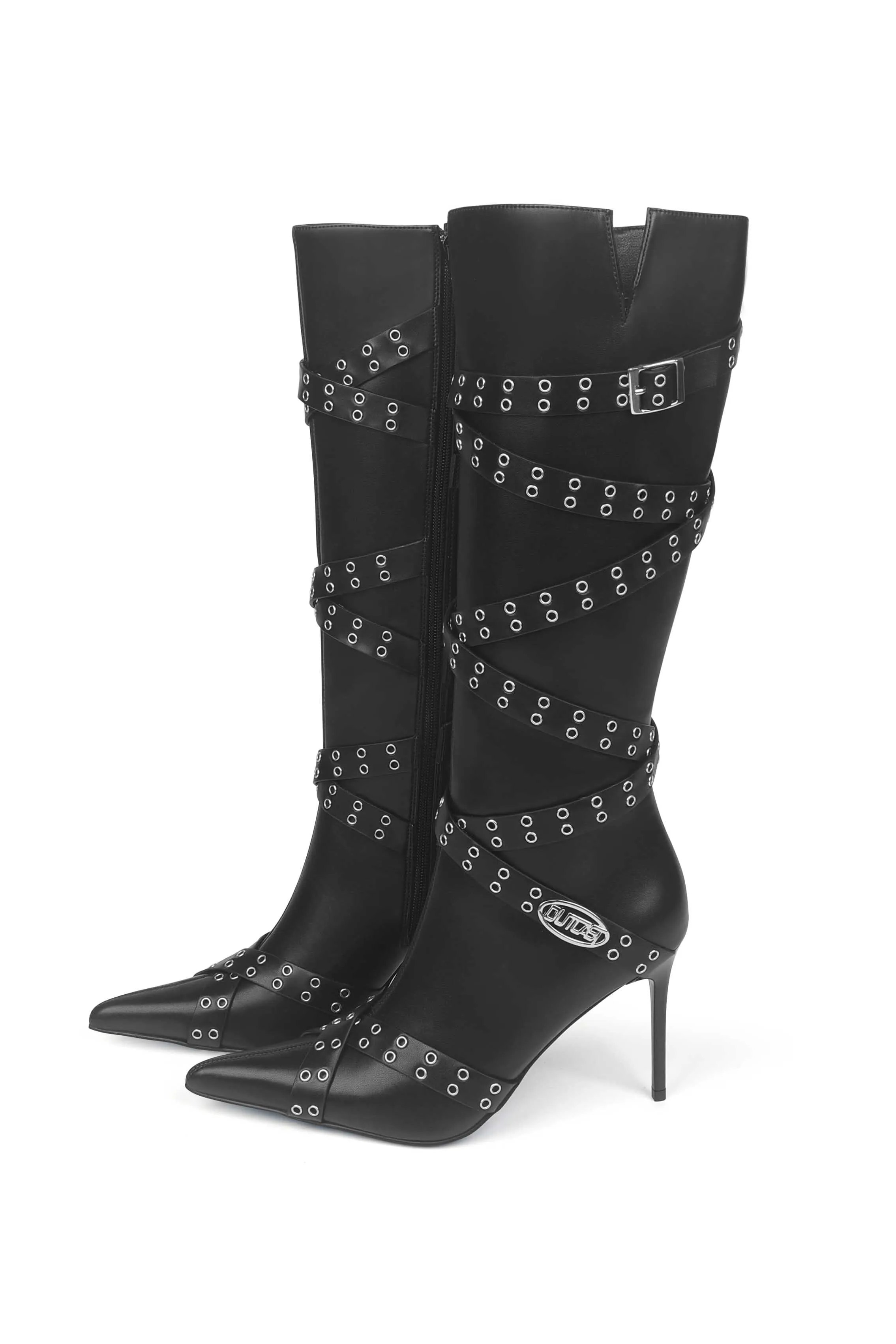 ZANETA PU BOOTS BLACK sold by Outcast Clothing product image thumbnail 2
