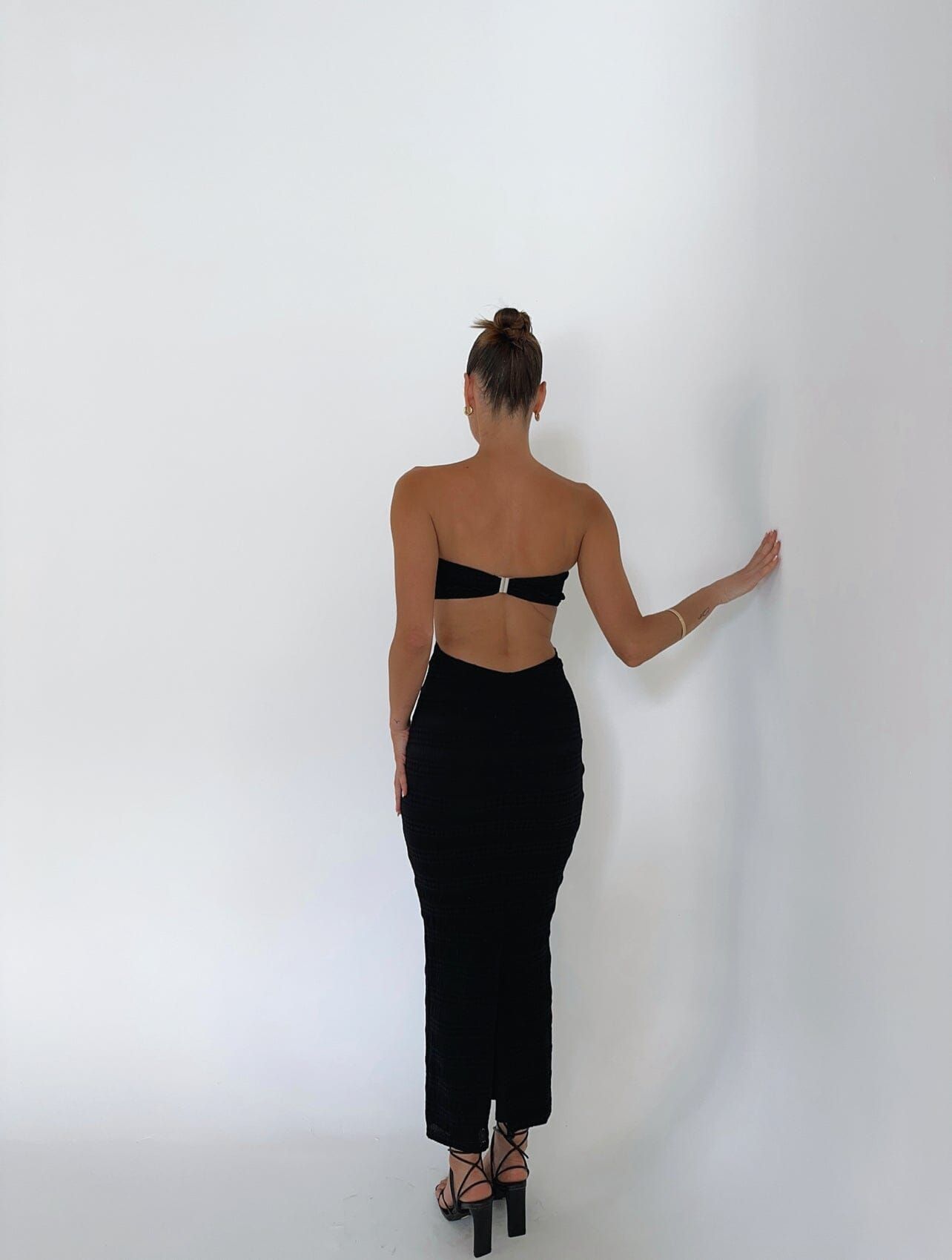 CEVA MAXI DRESS BLACK - OUTCAST EXCLUSIVES sold by Outcast Clothing product image thumbnail 6