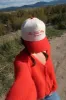 Cherry "On The Way” Canvas Trucker Hat sold by One Twelves