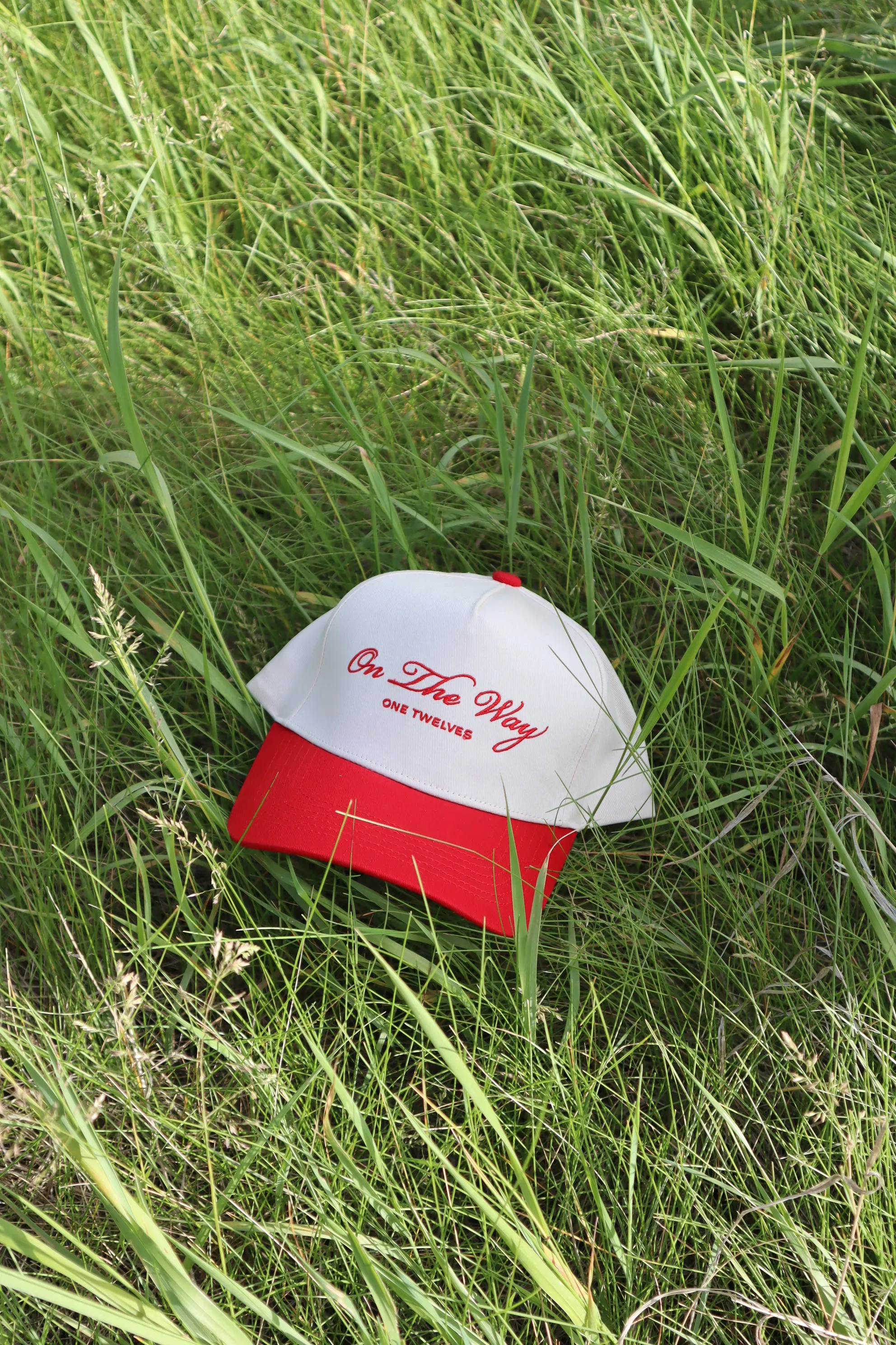 Cherry "On The Way” Canvas Trucker Hat sold by One Twelves product image thumbnail 3
