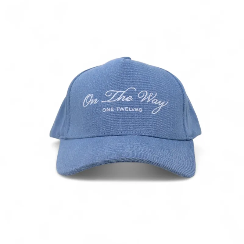 Blue Jean "On The Way" Denim Trucker Hat sold by One Twelves