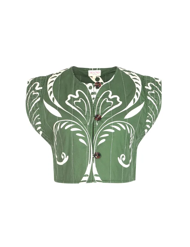 1187 Lexie Vest sold by Beyond by Vera