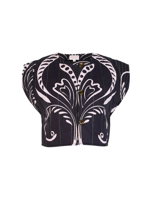 1144 Lexie Vest sold by Beyond by Vera