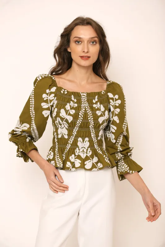 1732 Fabia Top sold by Beyond by Vera